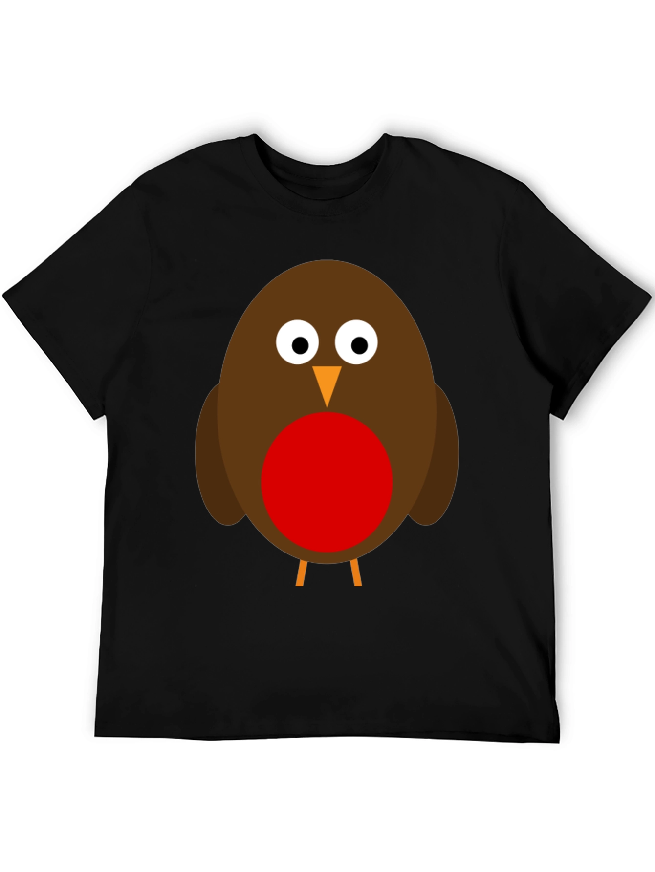 Robin Bird Graphic T-Shirt - Cute Animal Tee