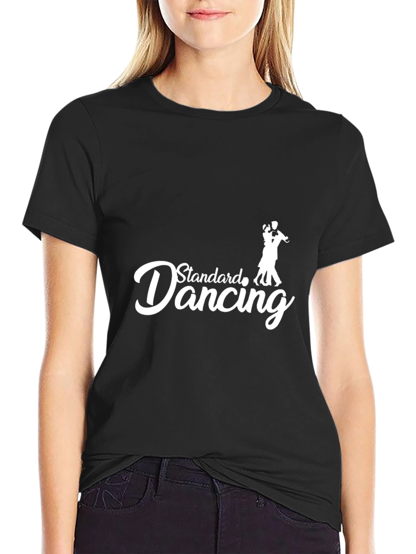 Standard Dancing Graphic Tee - Black
