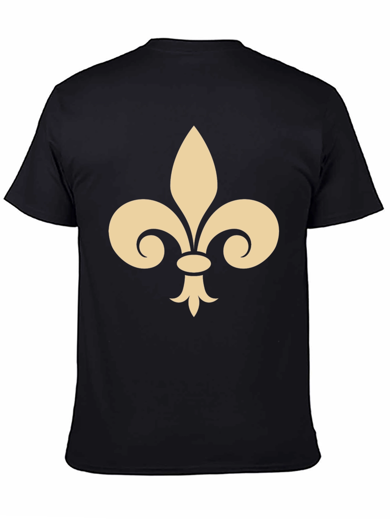 Fleur-de-lis Graphic Black T-Shirt
