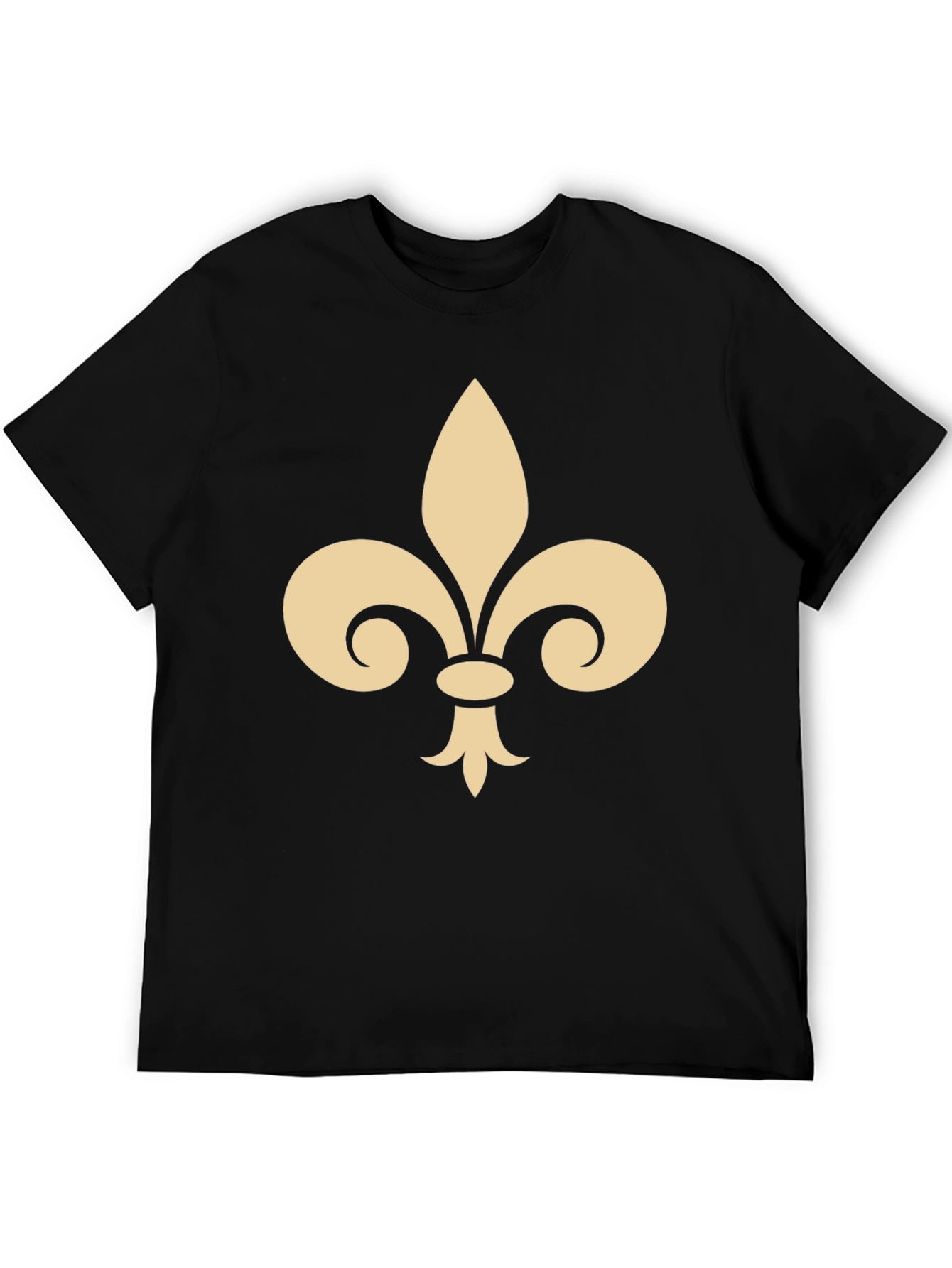 Fleur-de-lis Graphic Black T-Shirt