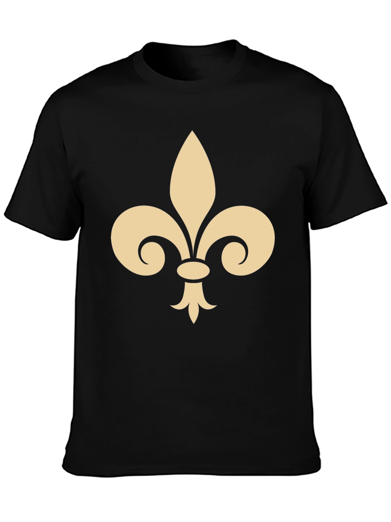Fleur-de-lis Graphic Black T-Shirt