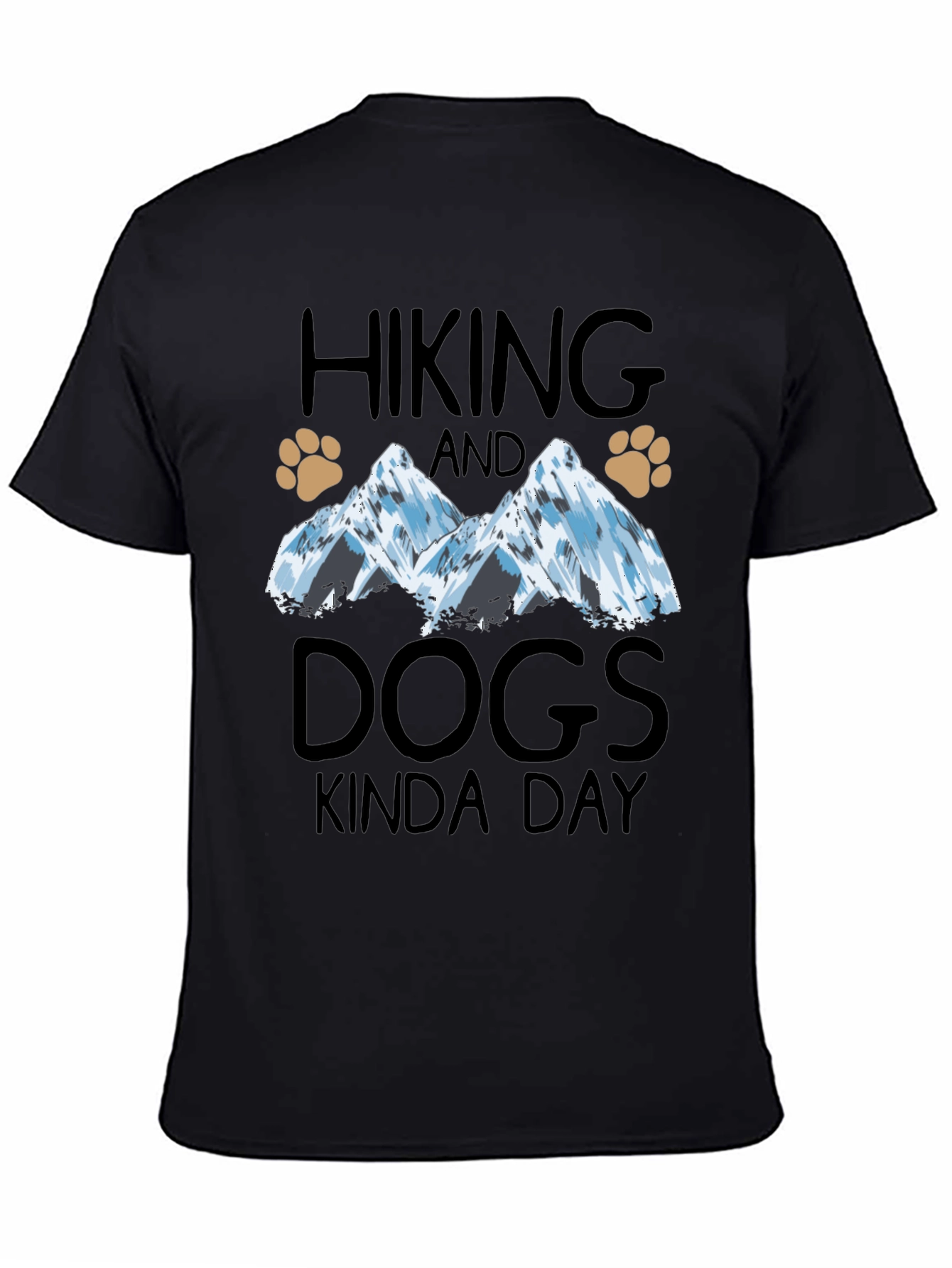 Hiking and Dogs Graphic T-Shirt