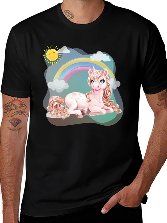 Unicorn Rainbow T-Shirt - Magical Graphic Tee