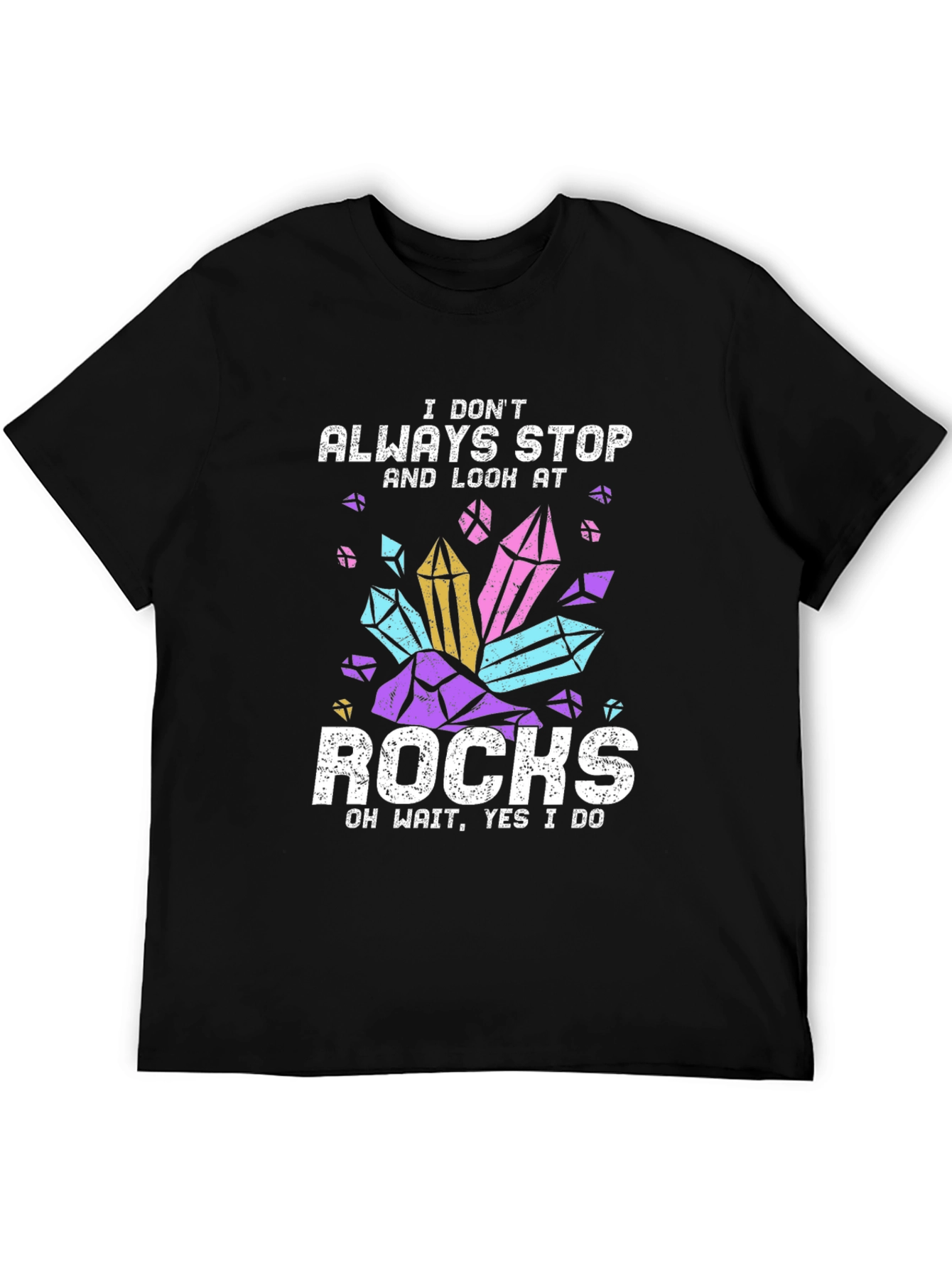 I Dont Always Stop and Look at Rocks T-Shirt