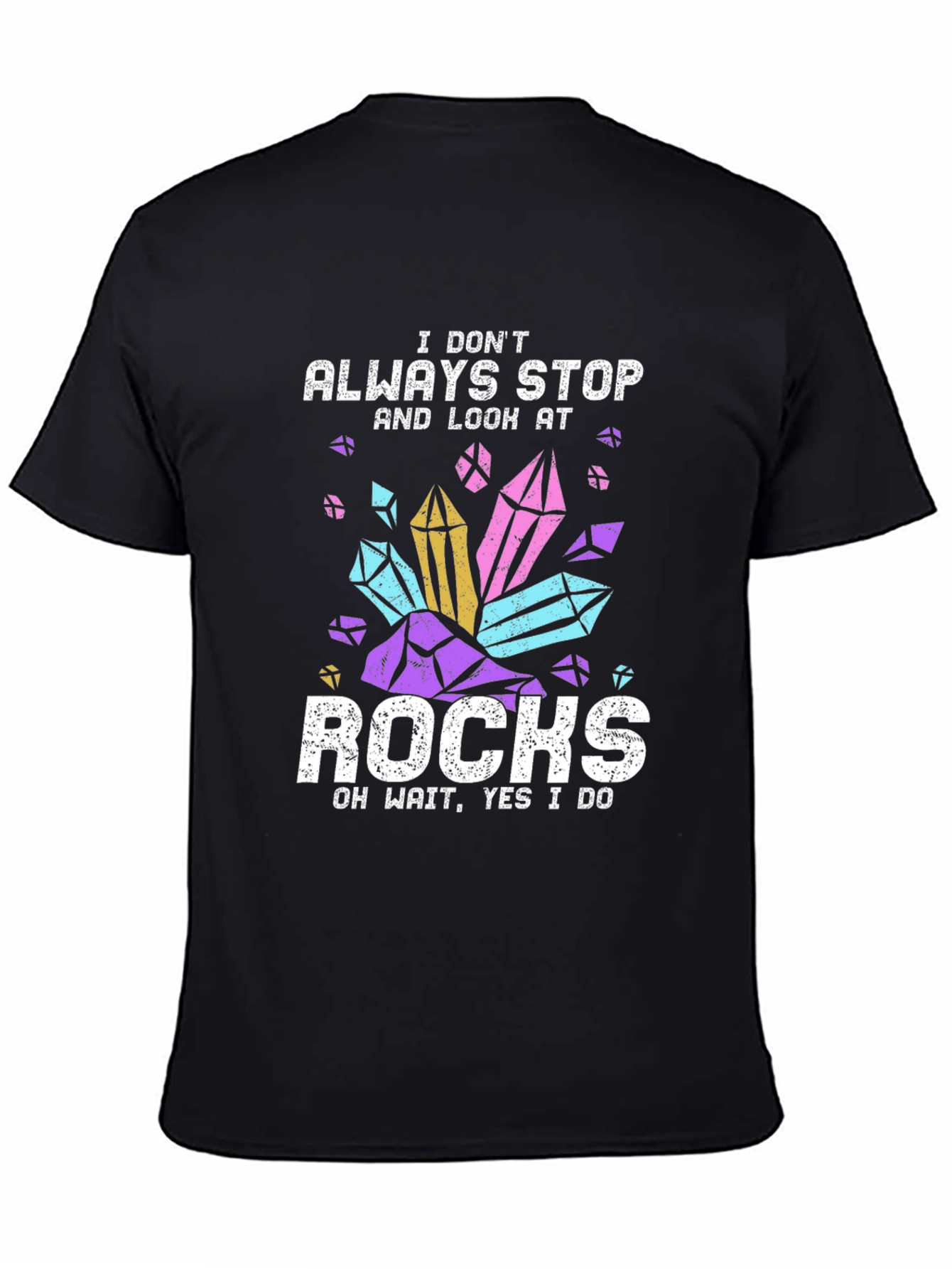 I Dont Always Stop and Look at Rocks T-Shirt