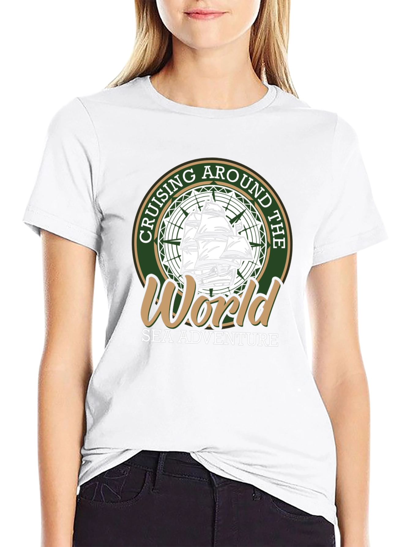 Cruising Around The World Sea Adventure T-Shirt