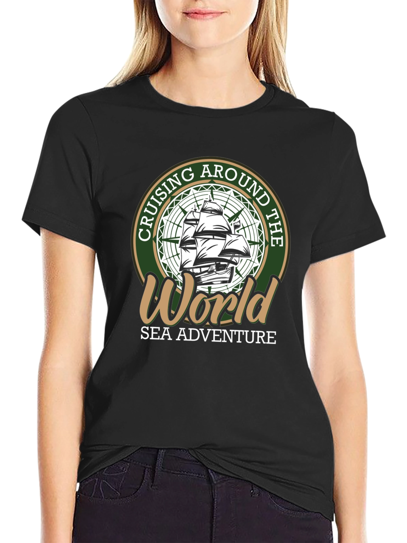 Cruising Around The World Sea Adventure T-Shirt