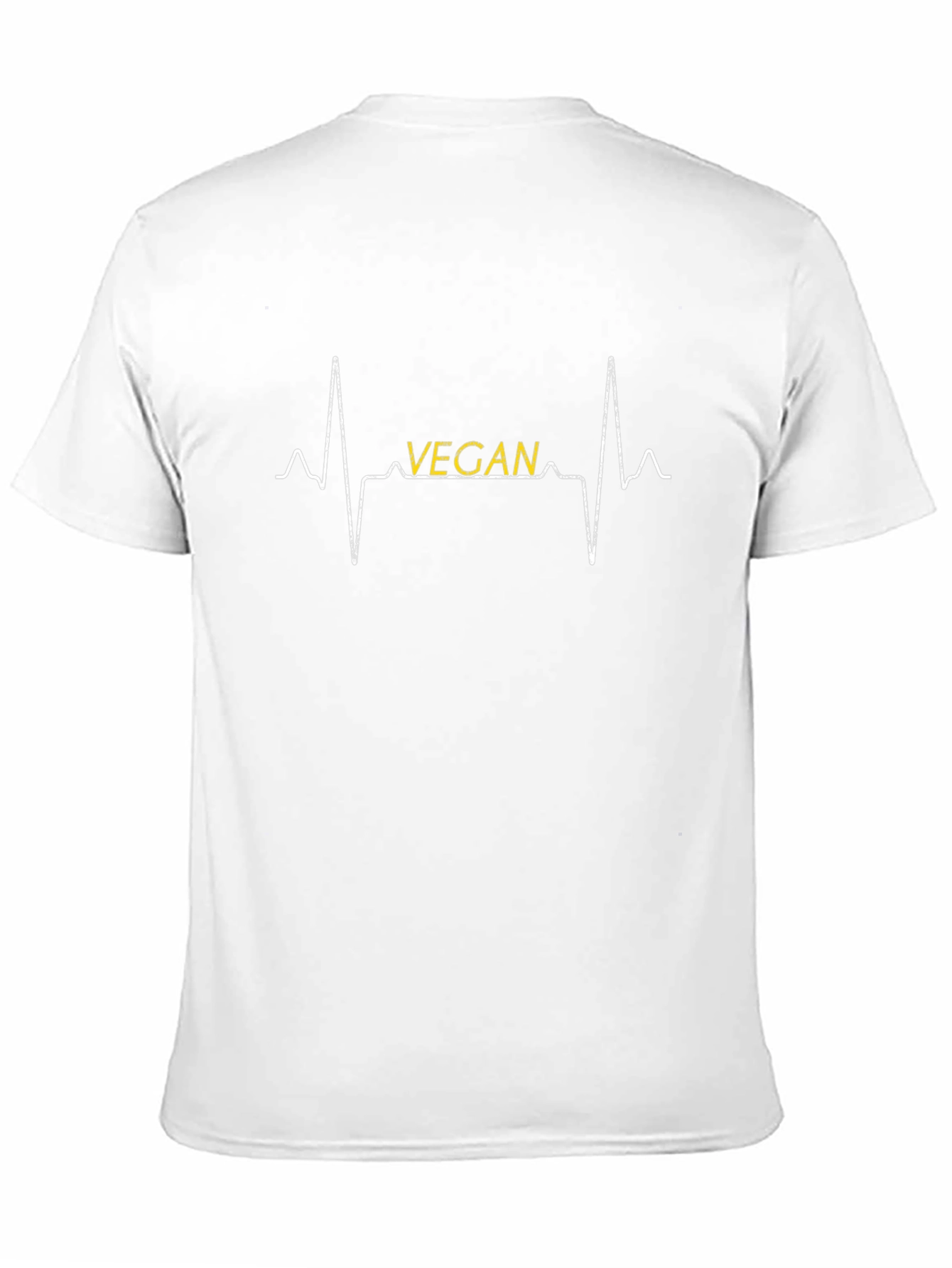 Vegan Heartbeat Graphic Tee - Stylish Vegan Apparel