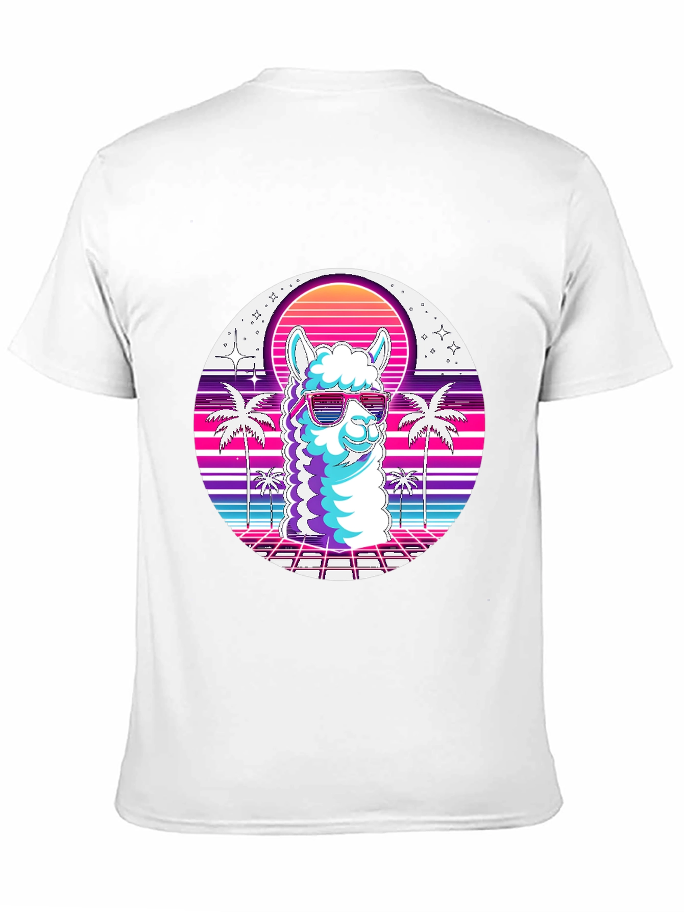 Retro Llama Graphic Tee