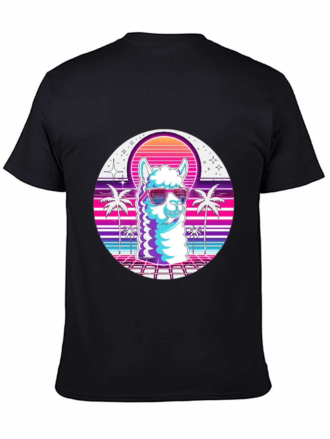 Retro Llama Graphic Tee