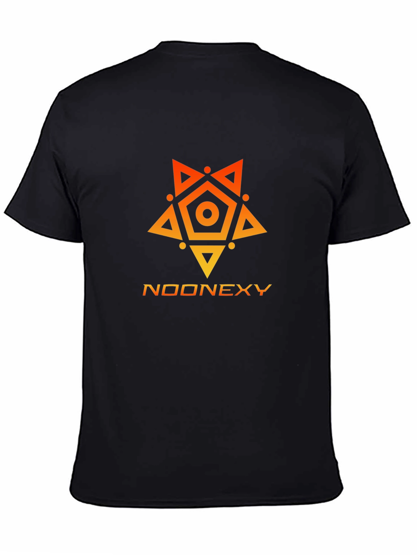 Geometric Graphic Print T-Shirt - Noonexy