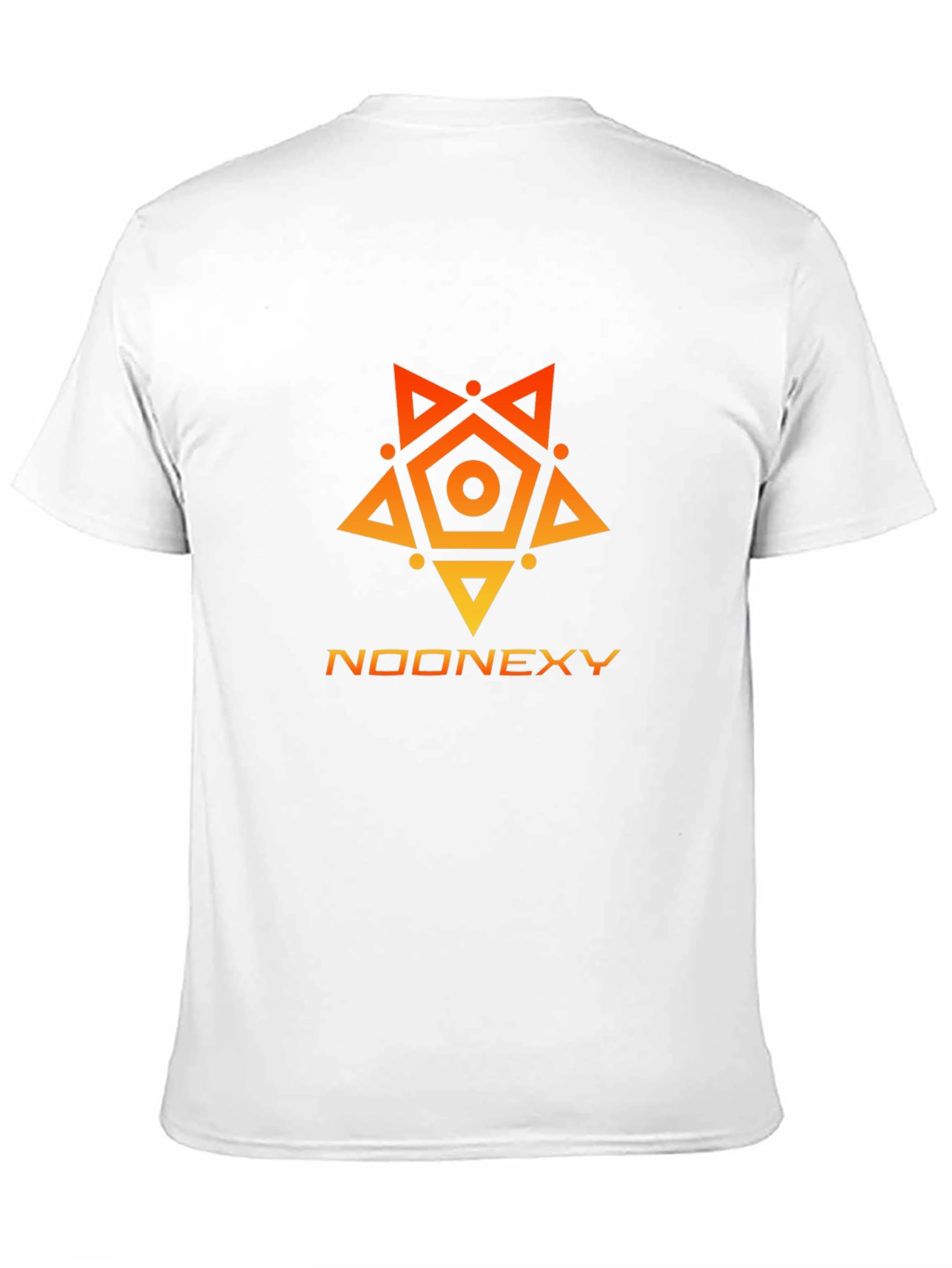 Geometric Graphic Print T-Shirt - Noonexy