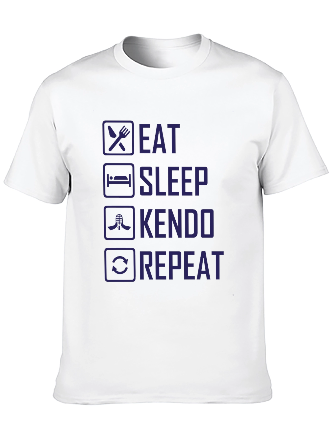 Eat Sleep Kendo Repeat Graphic T-Shirt