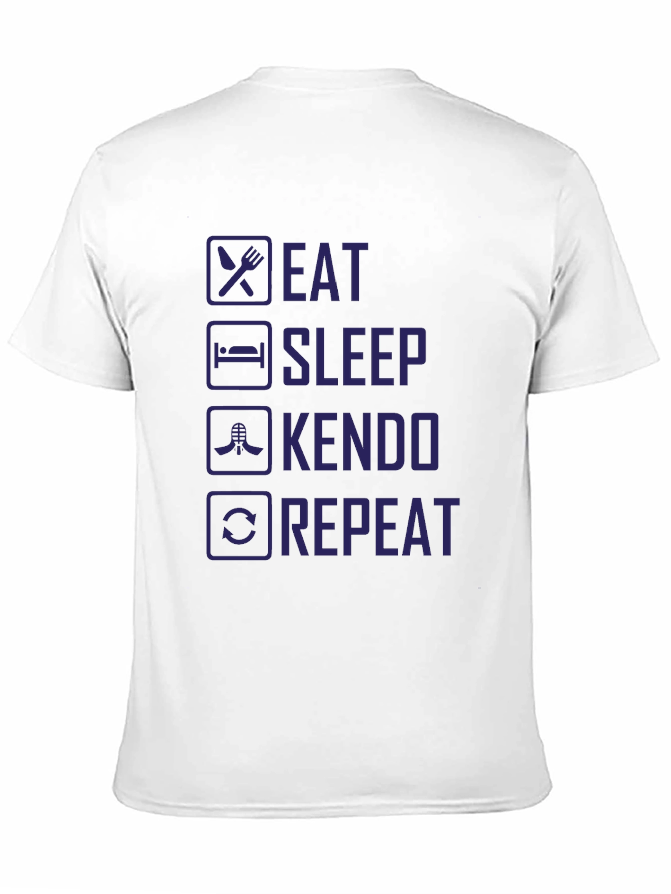 Eat Sleep Kendo Repeat Graphic T-Shirt