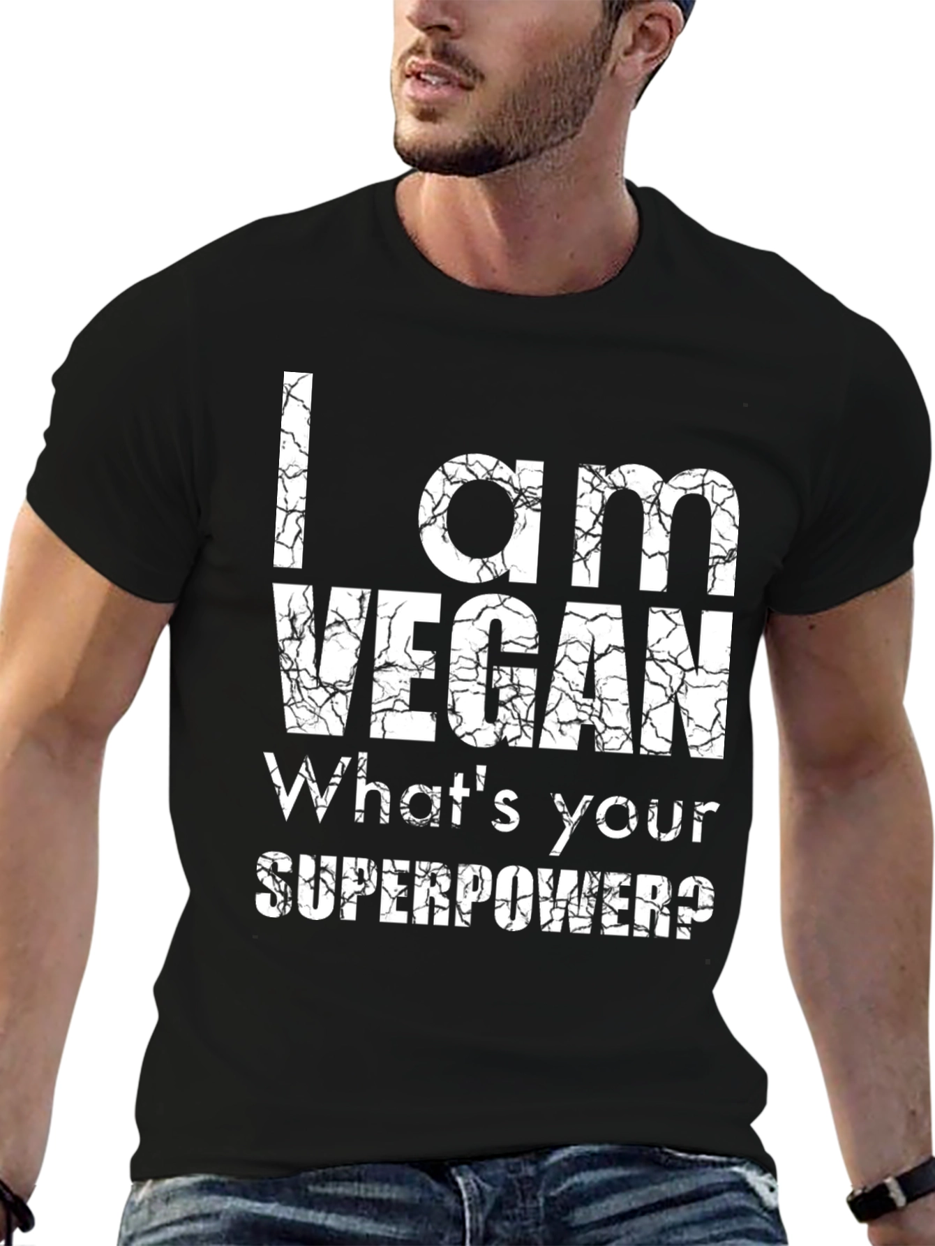 I Am Vegan Whats Your Superpower? Tee