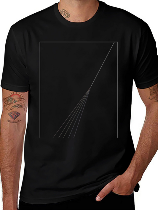 Mens Black Crewneck T-Shirt