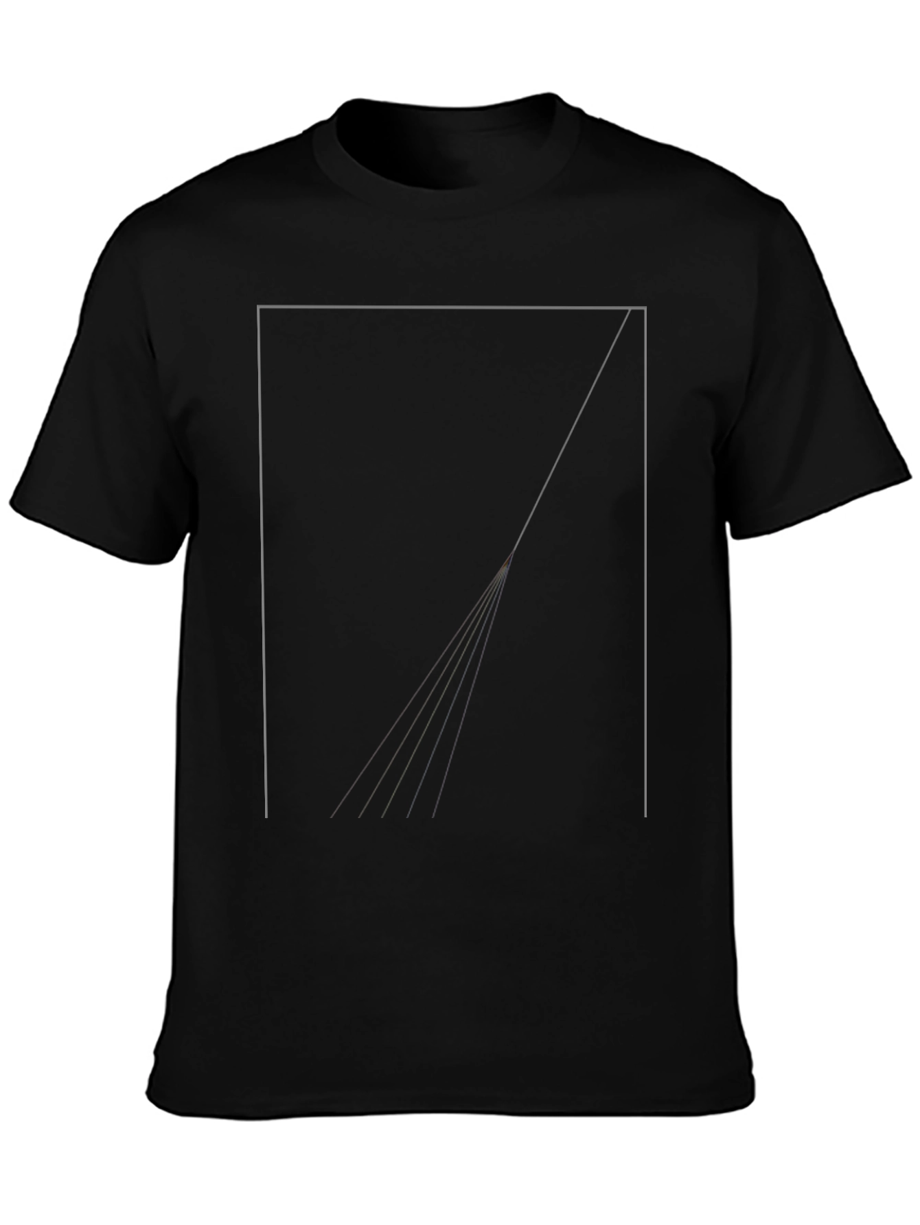 Mens Black Crewneck T-Shirt