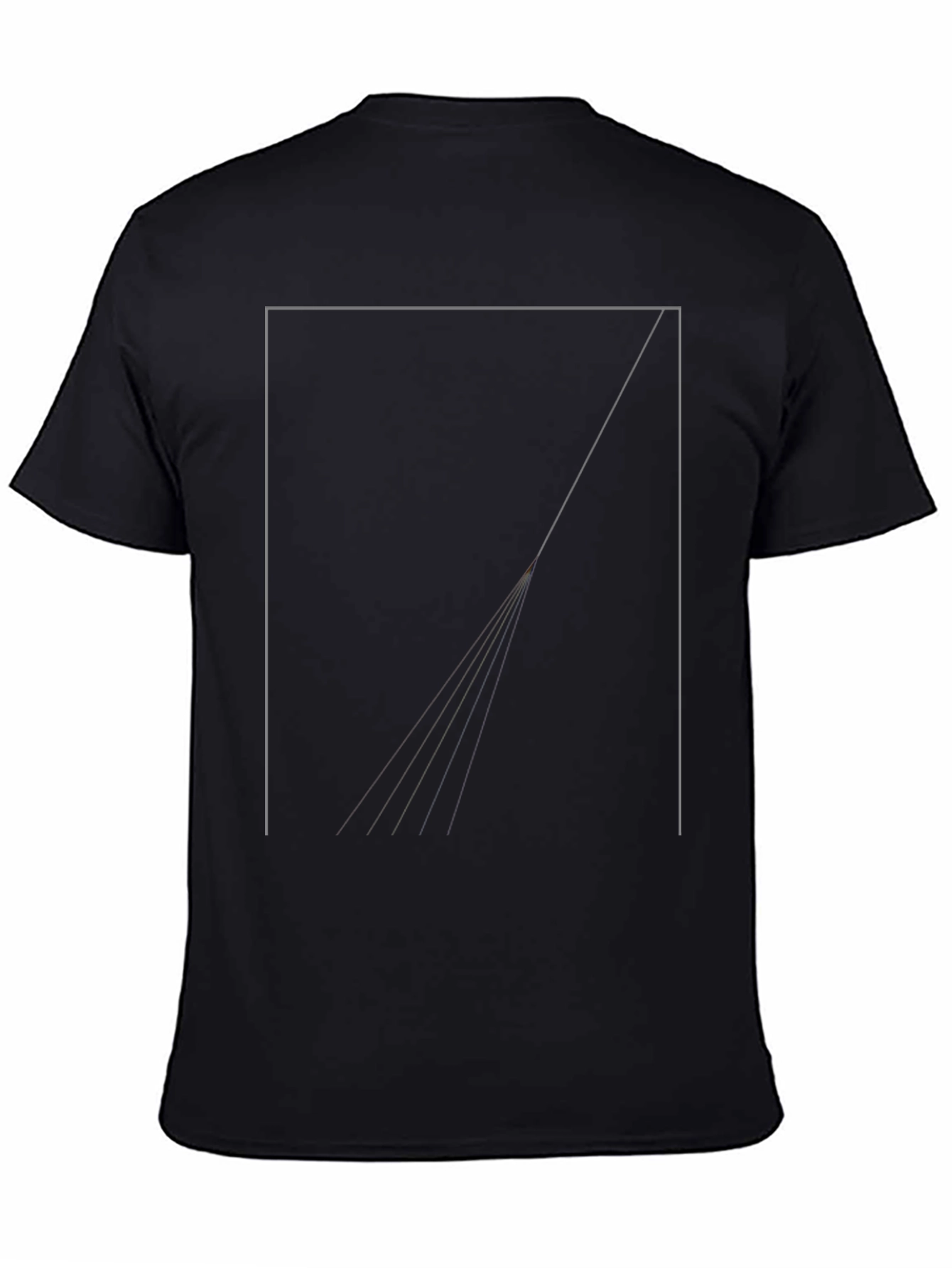 Mens Black Crewneck T-Shirt