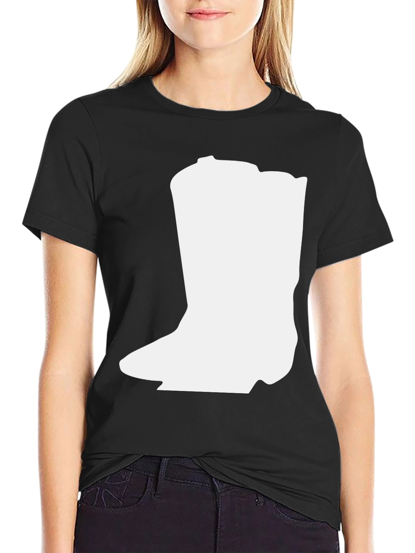 Cowboy Boot Graphic Tee - Western Style T-Shirt