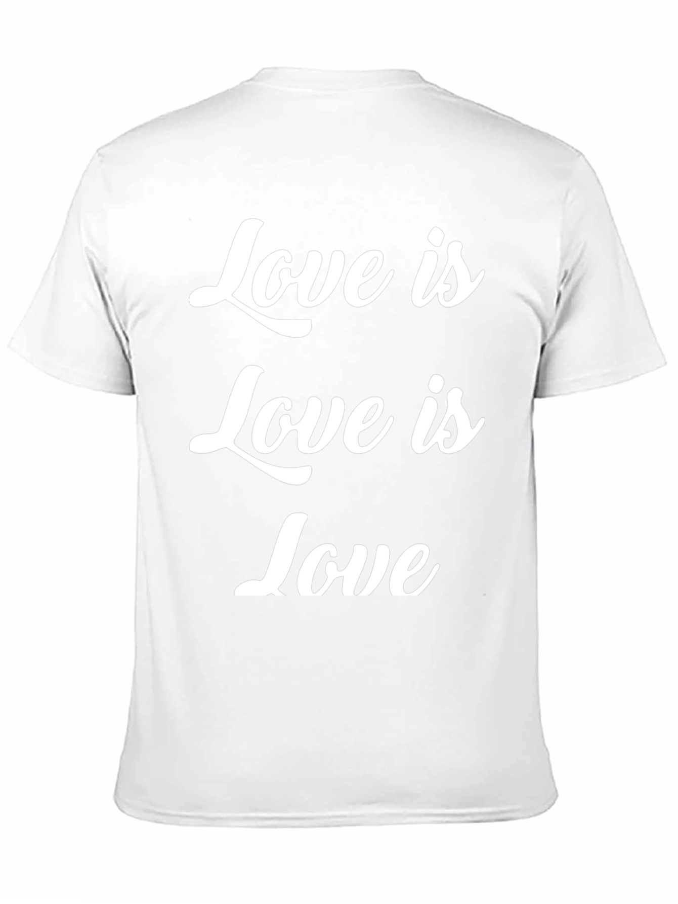 Love is Love Tee - Stylish Black Cotton T-Shirt