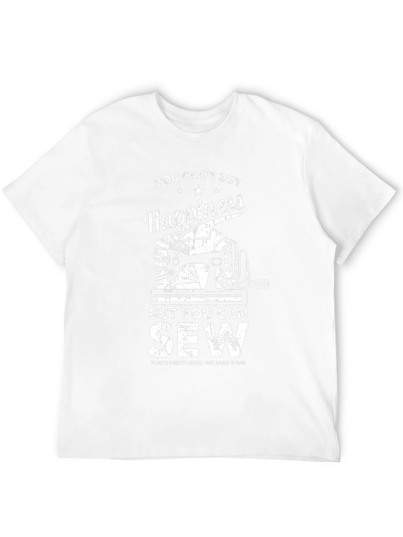 Sewing Happiness T-Shirt - Perfect for Crafters!