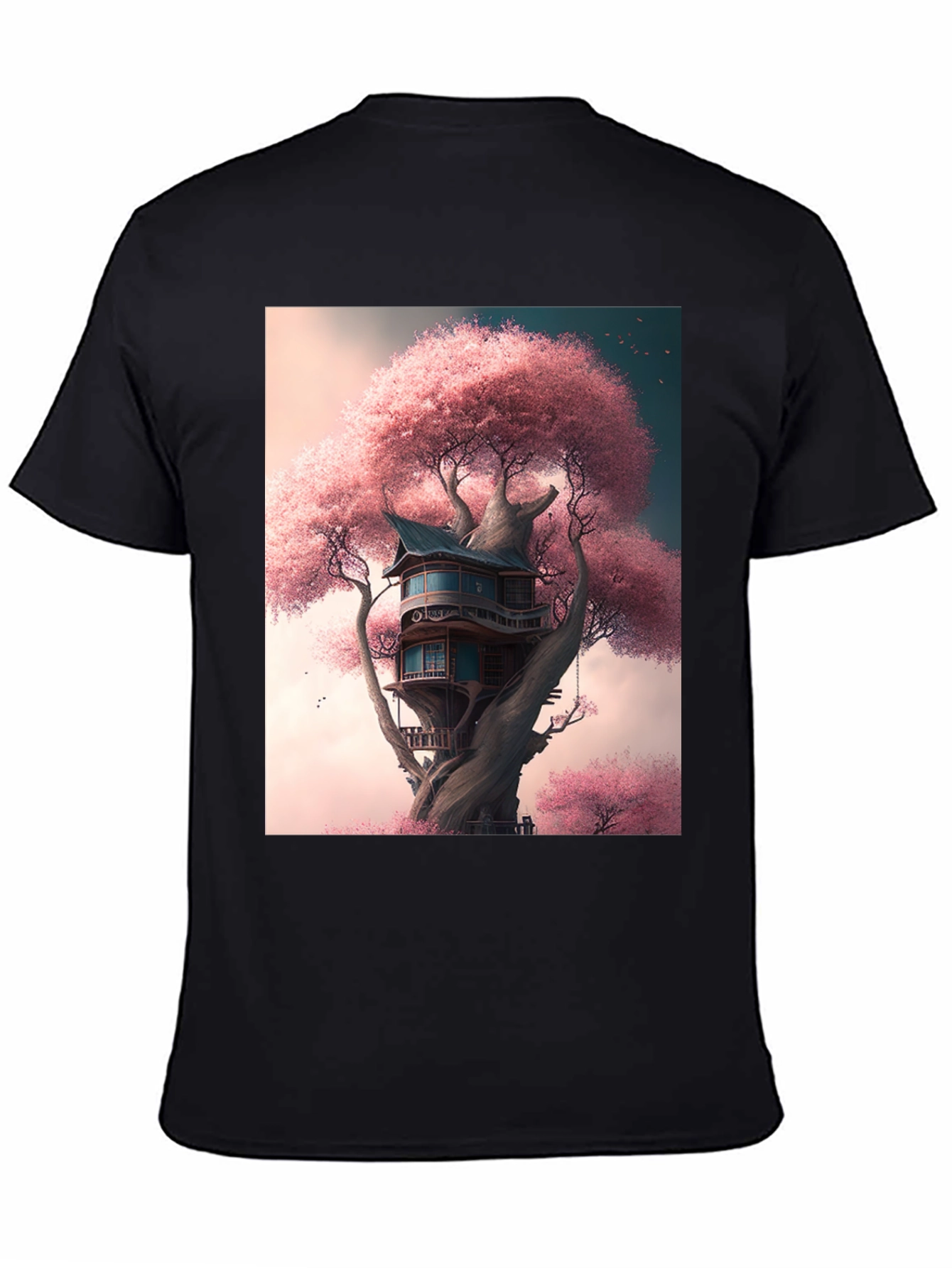 Cherry Blossom Treehouse Graphic Tee