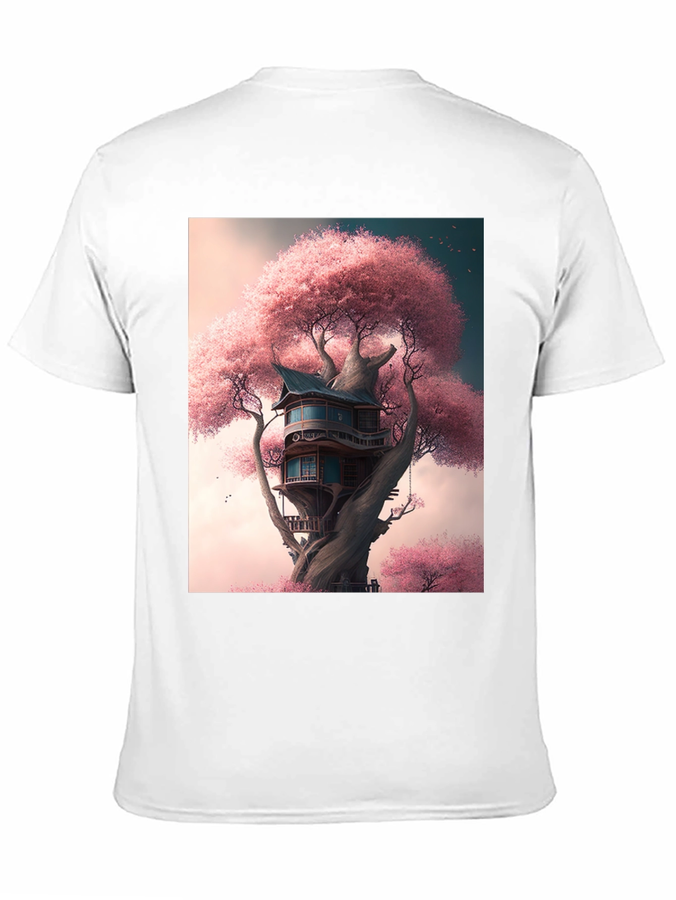 Cherry Blossom Treehouse Graphic Tee