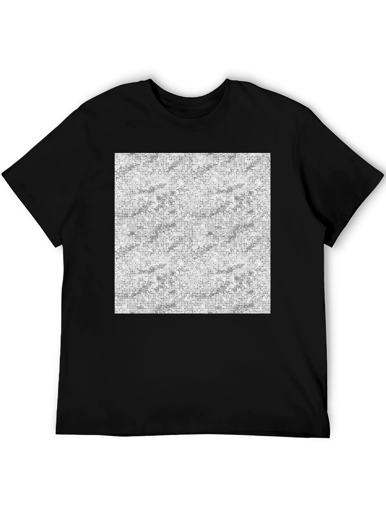 Urban Camo Crew Neck T-Shirt - Modern Style