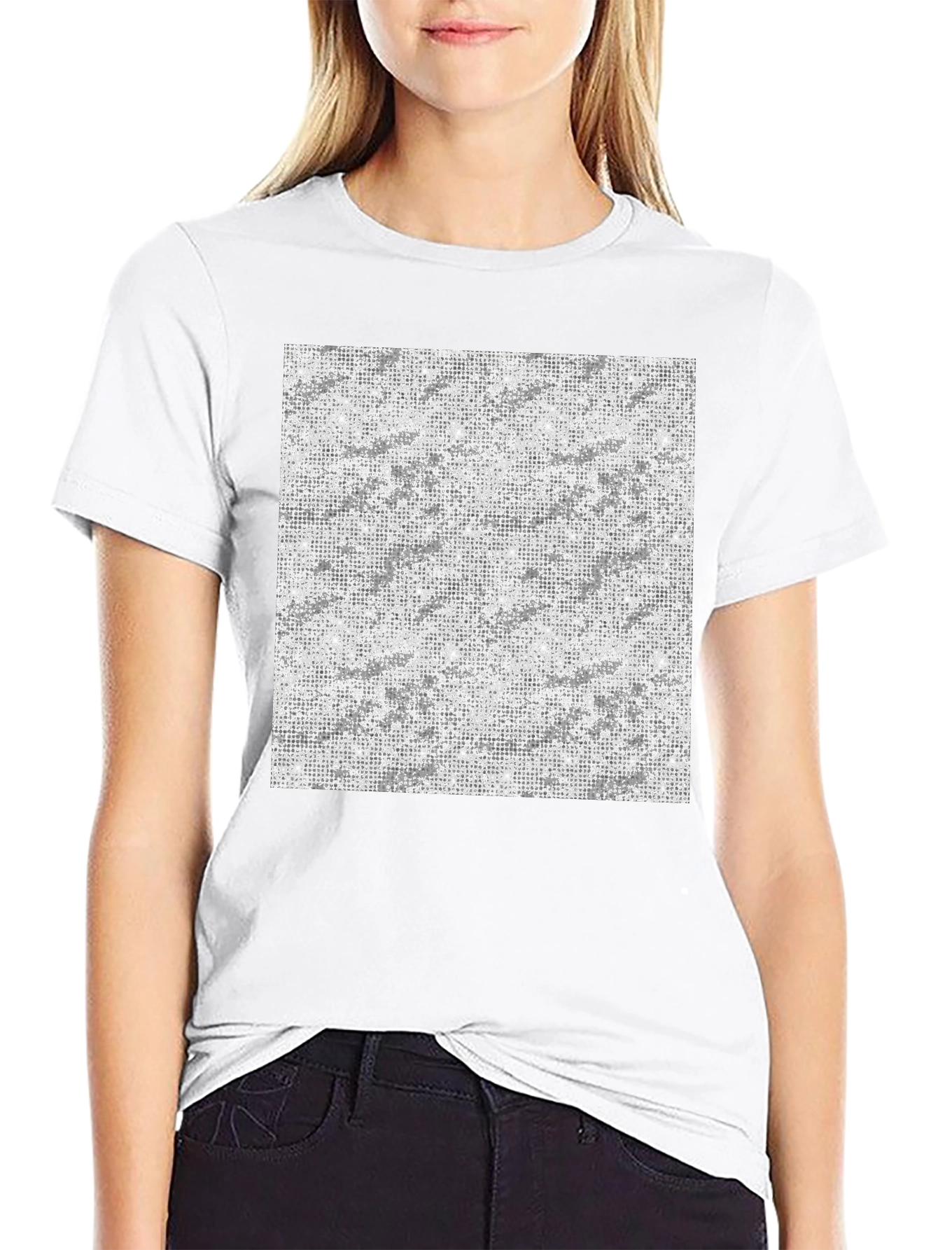 Urban Camo Crew Neck T-Shirt - Modern Style