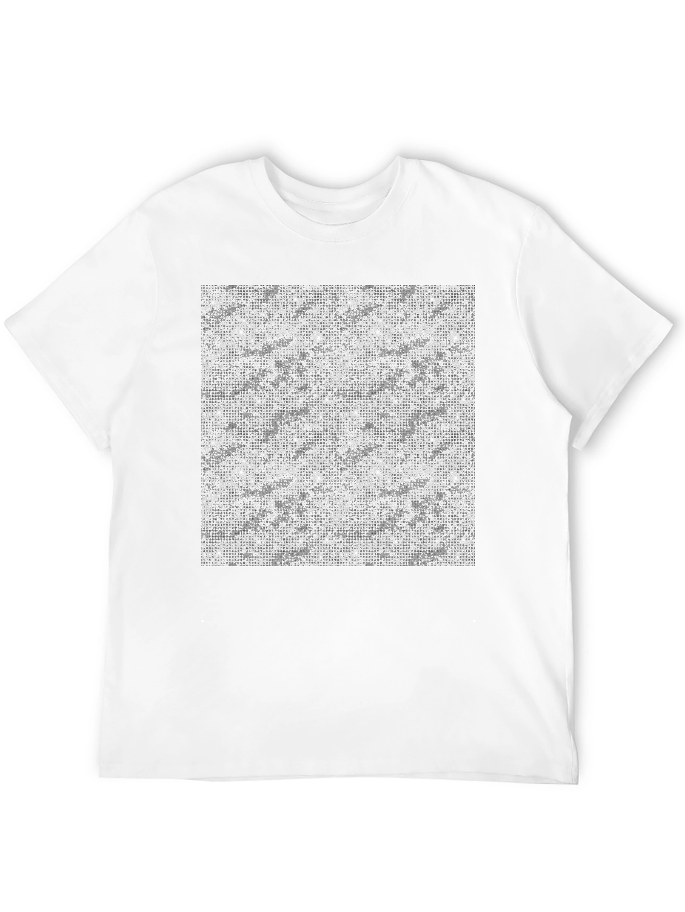 Urban Camo Crew Neck T-Shirt - Modern Style