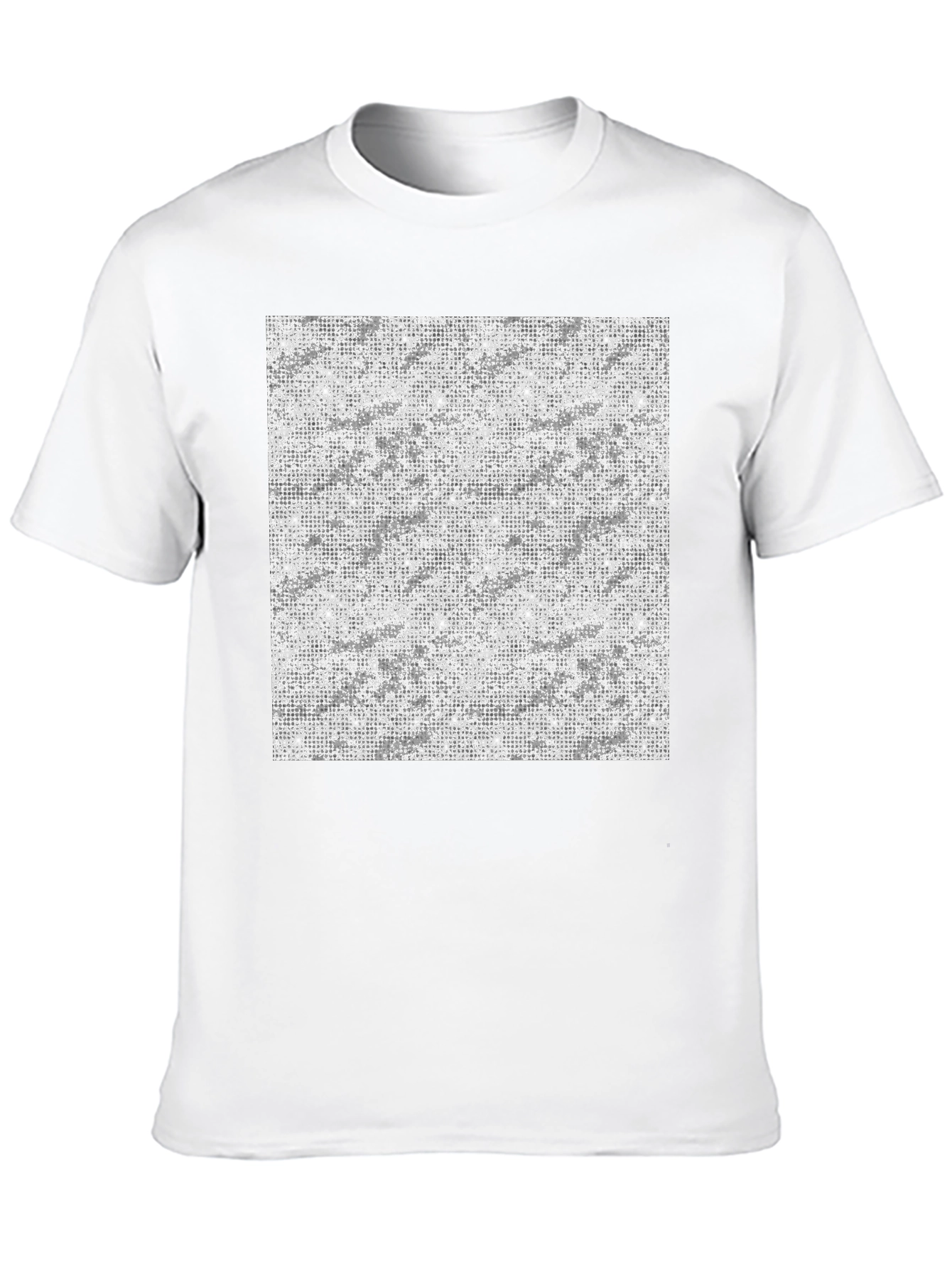 Urban Camo Crew Neck T-Shirt - Modern Style