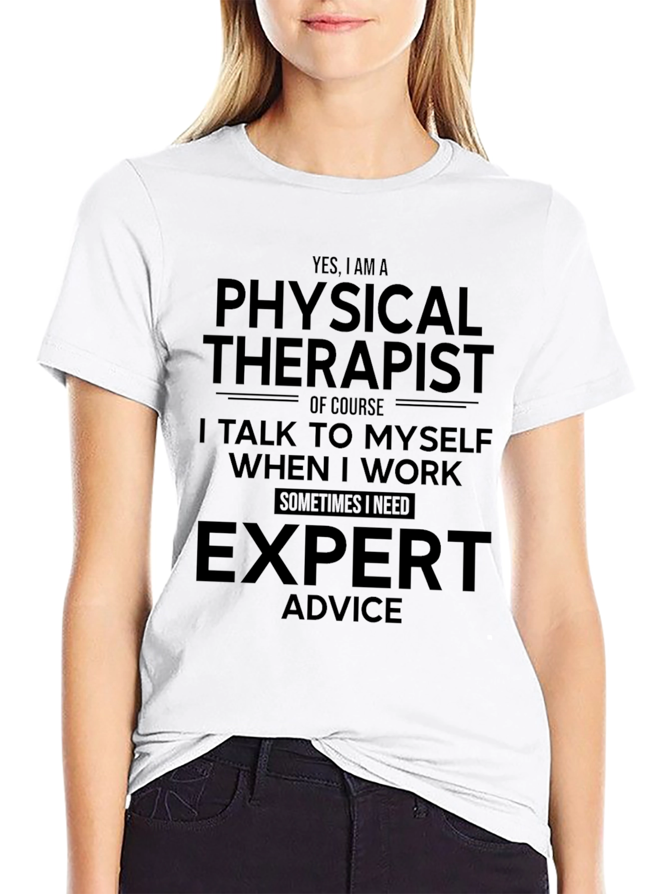 Physical Therapist Expert Advice Graphic Tee