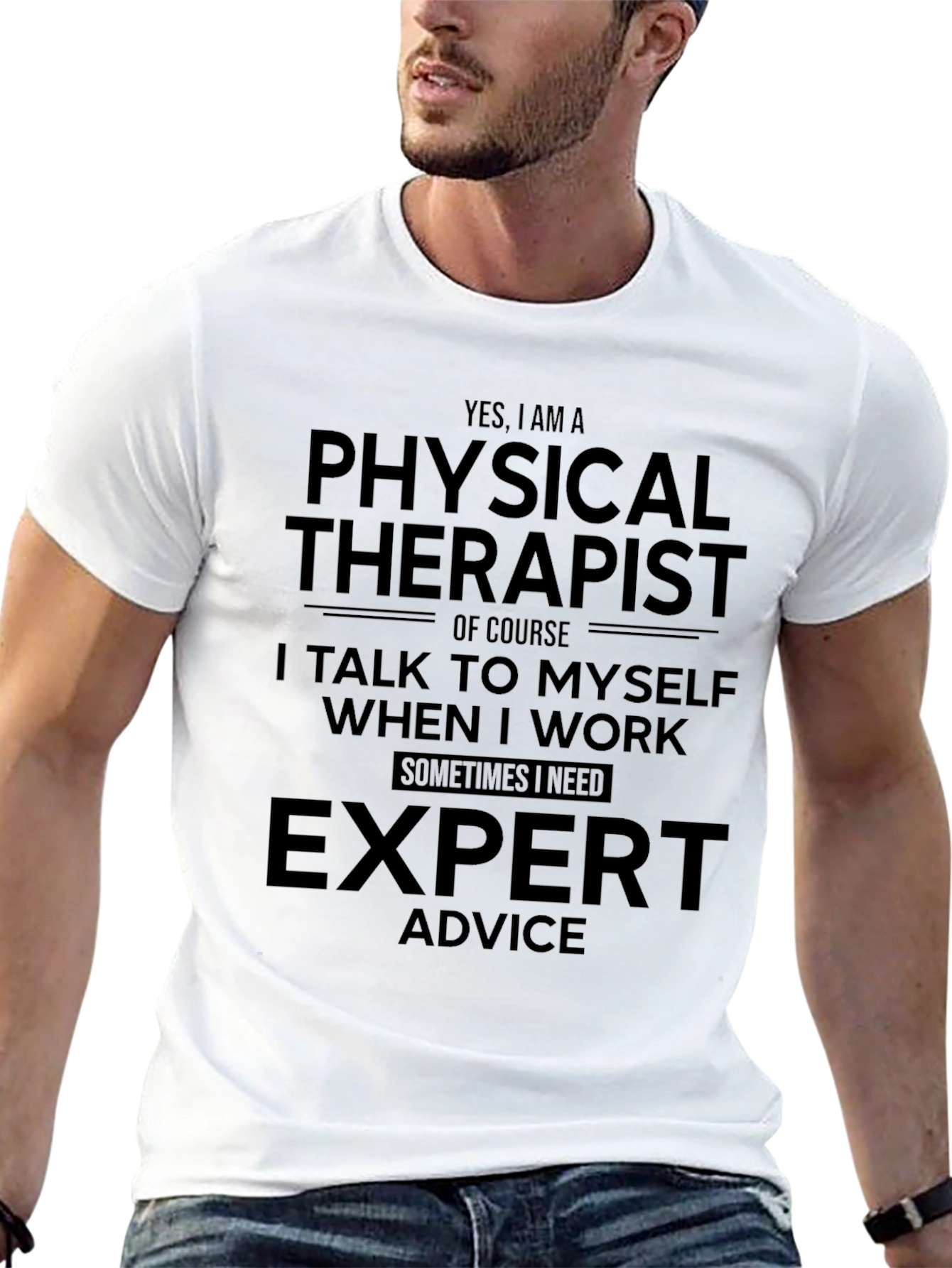 Physical Therapist Expert Advice Graphic Tee