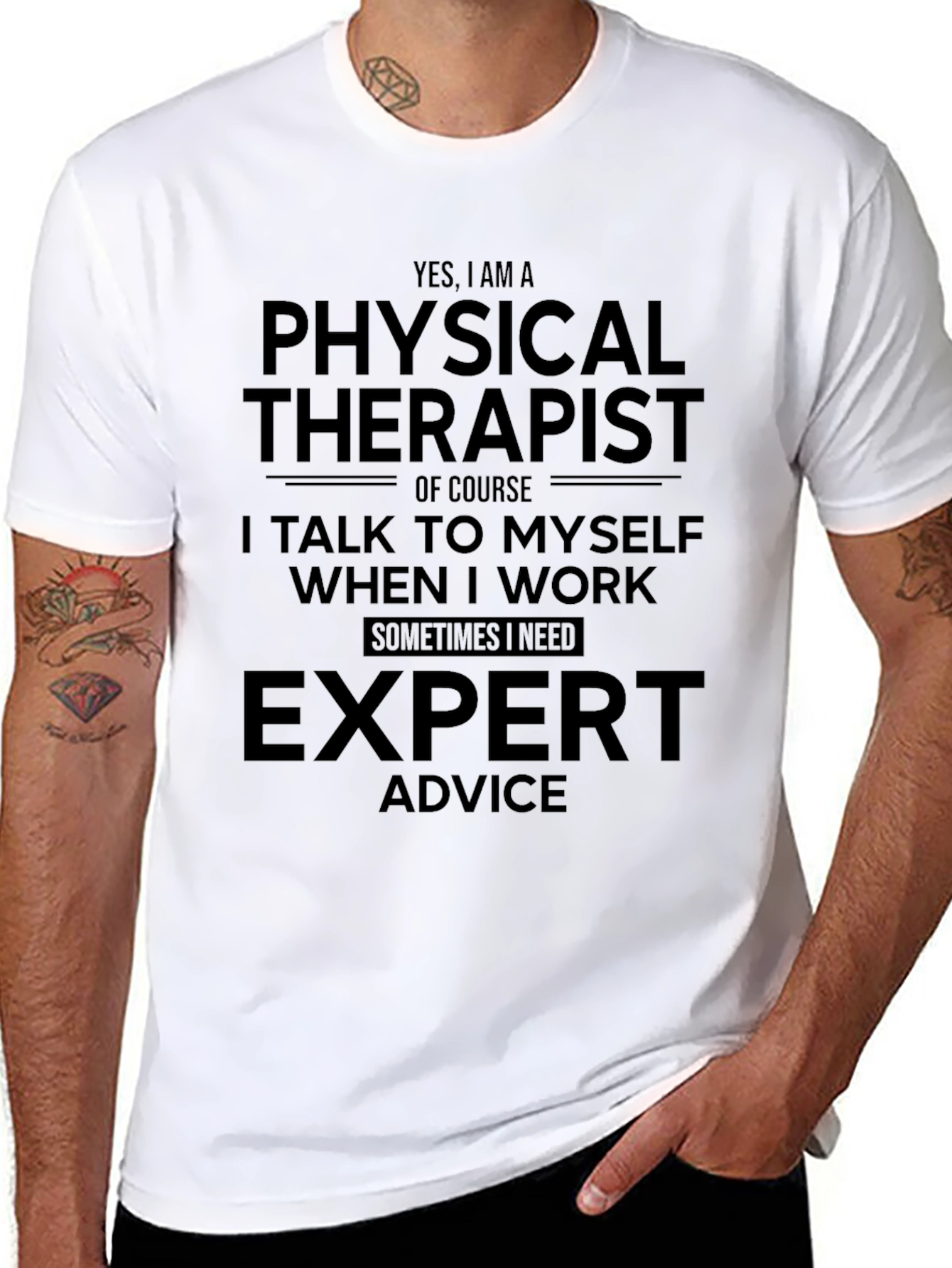 Physical Therapist Expert Advice Graphic Tee