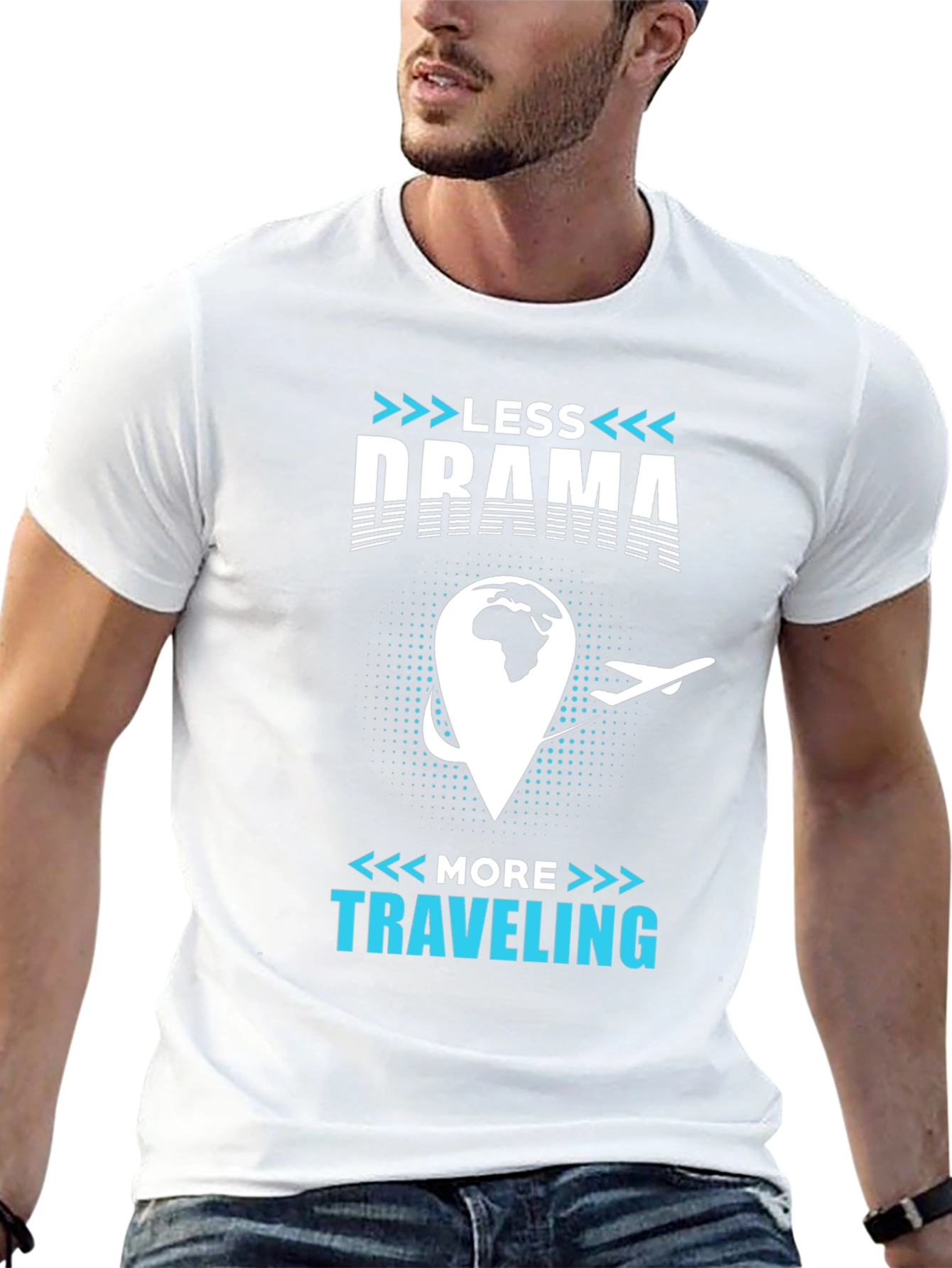 Less Drama More Traveling T-Shirt