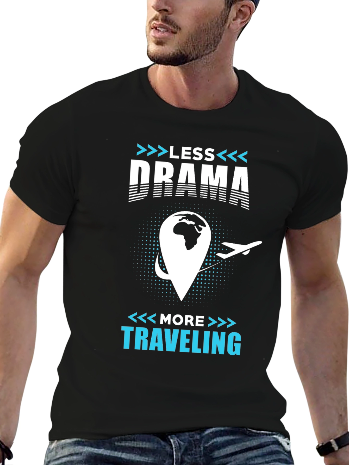 Less Drama More Traveling T-Shirt