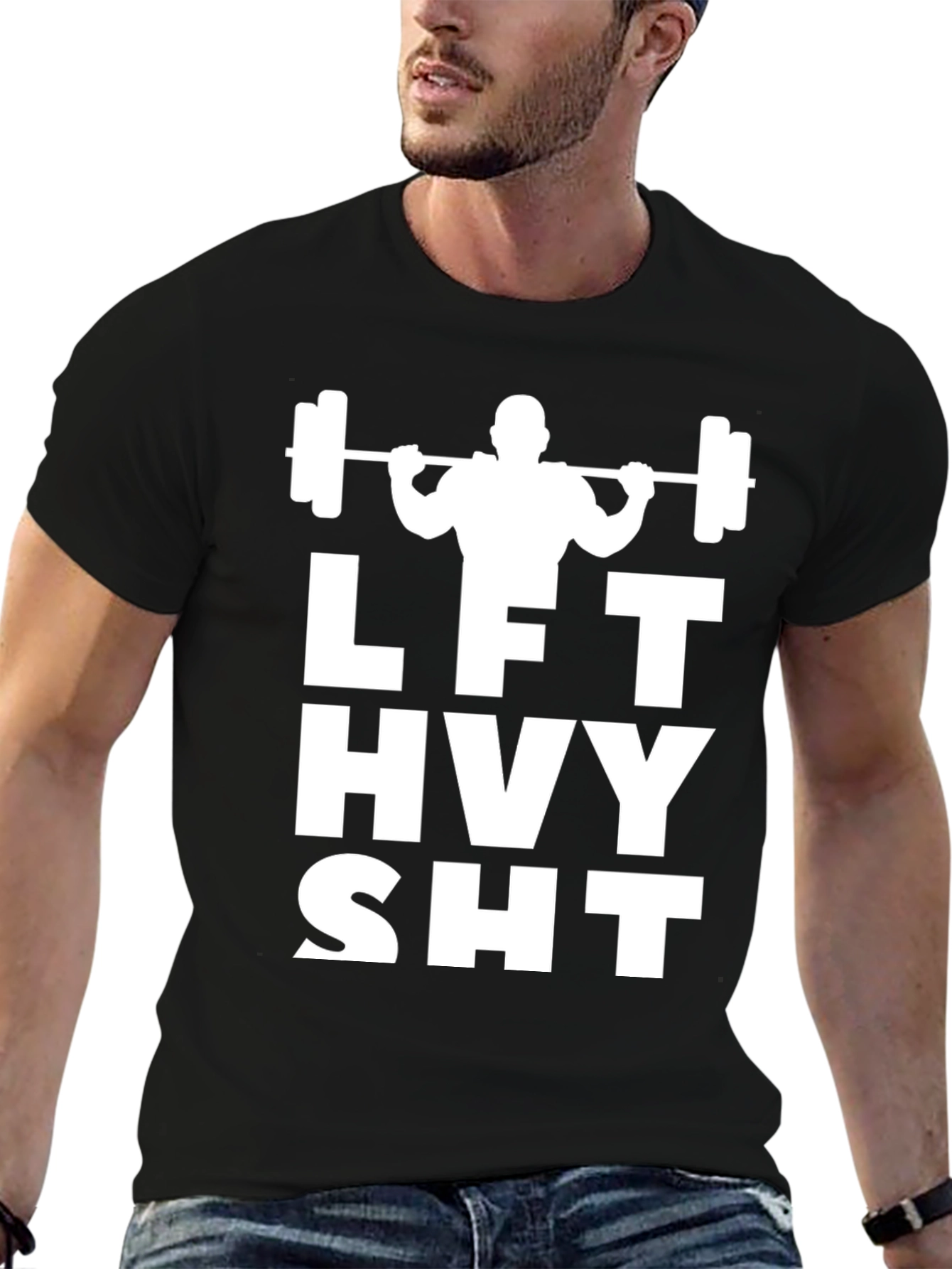 Lift Heavy Shirt - Workout Gym T-Shirt