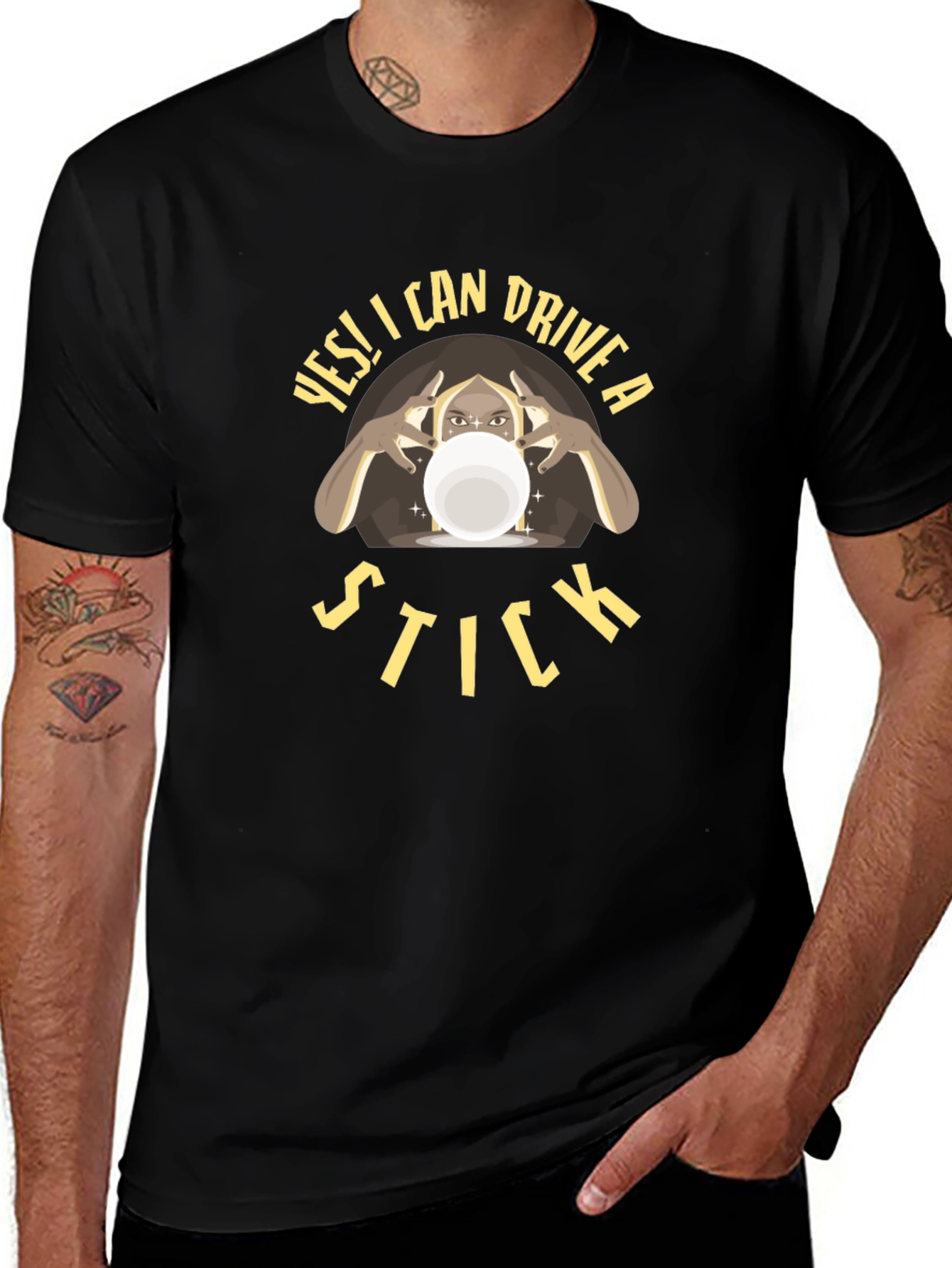 Funny Fortune Teller Can Drive A Stick T-Shirt