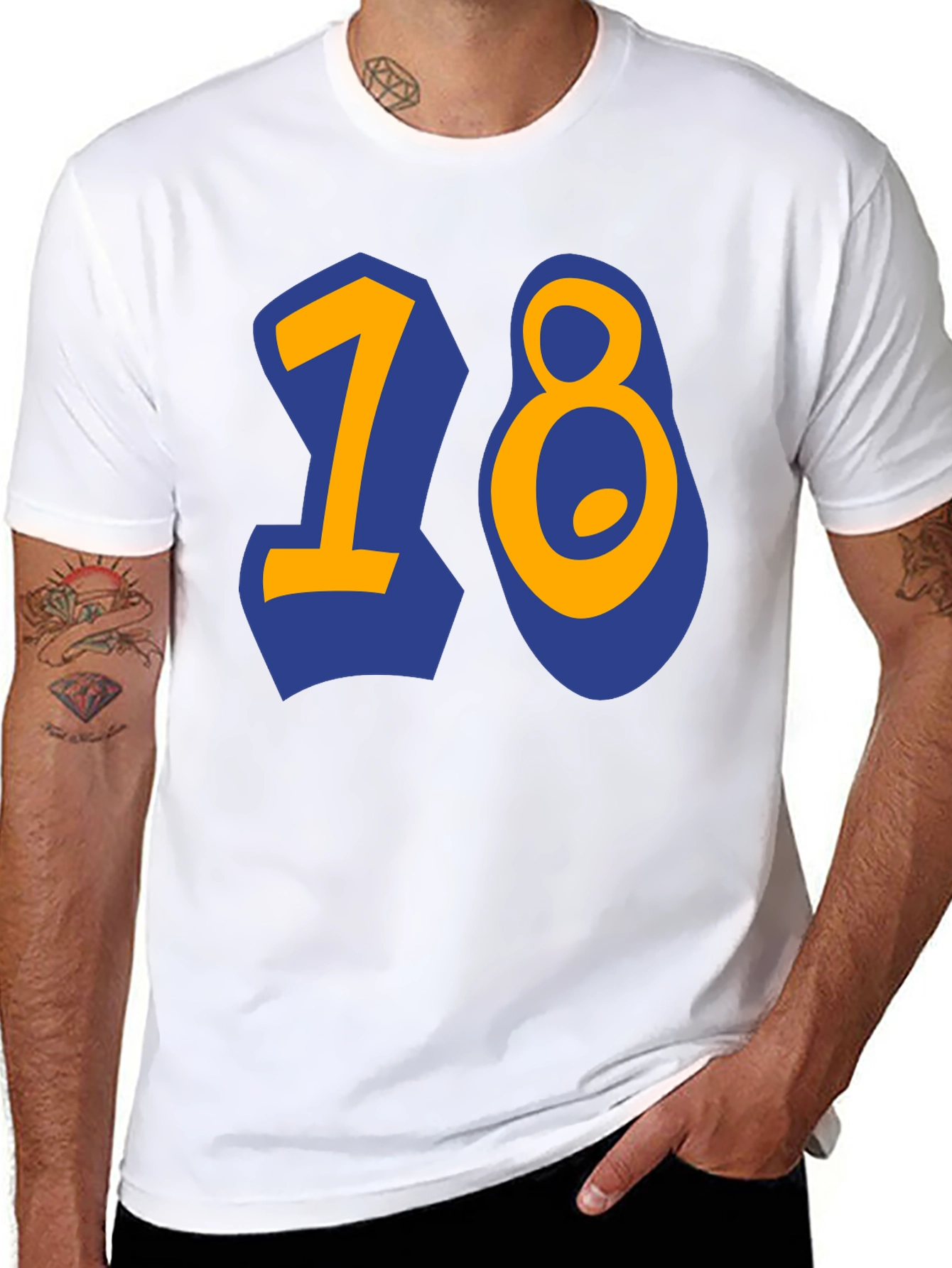 Bold 18 Graphic Print T-Shirt