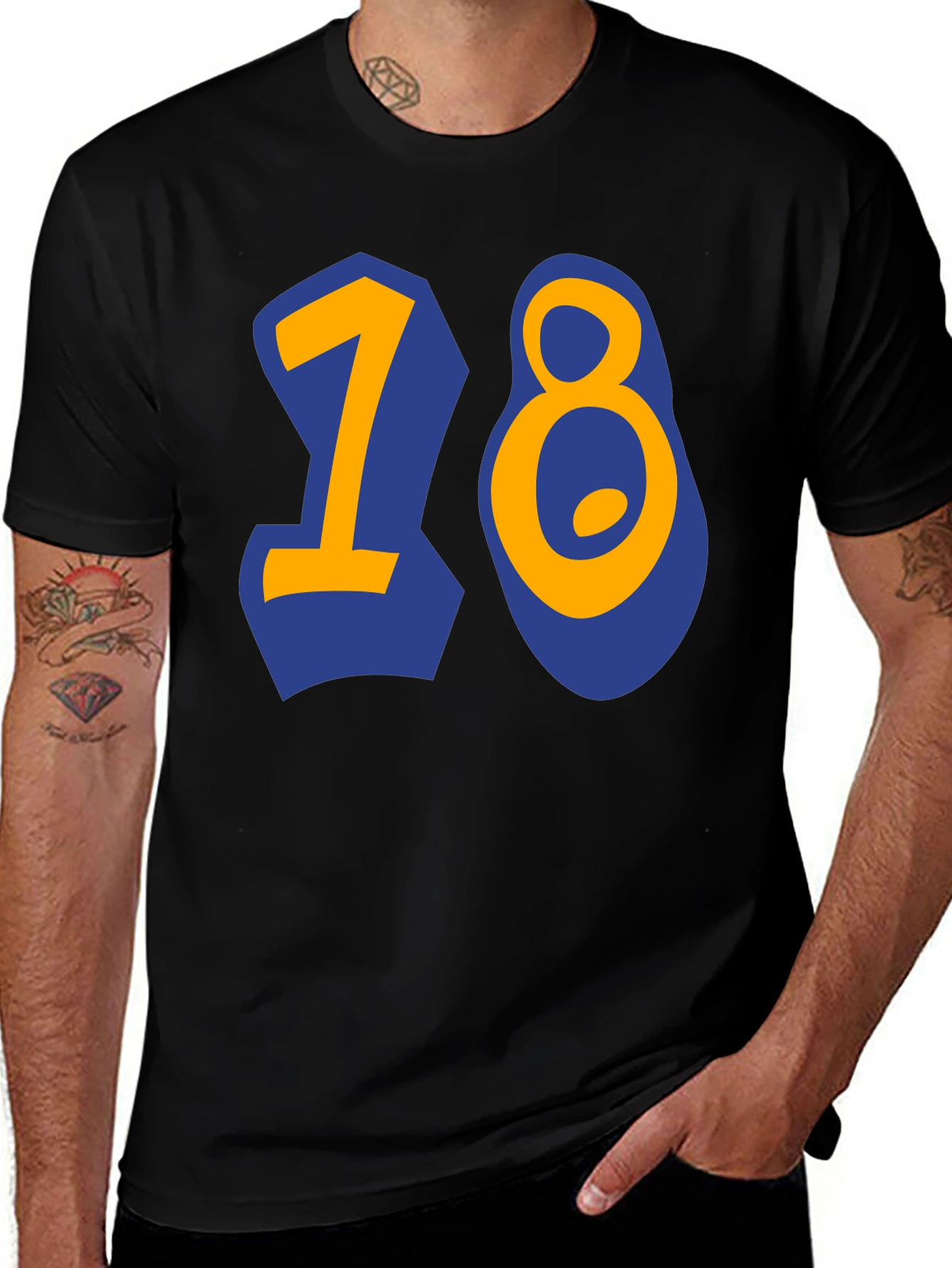 Bold 18 Graphic Print T-Shirt