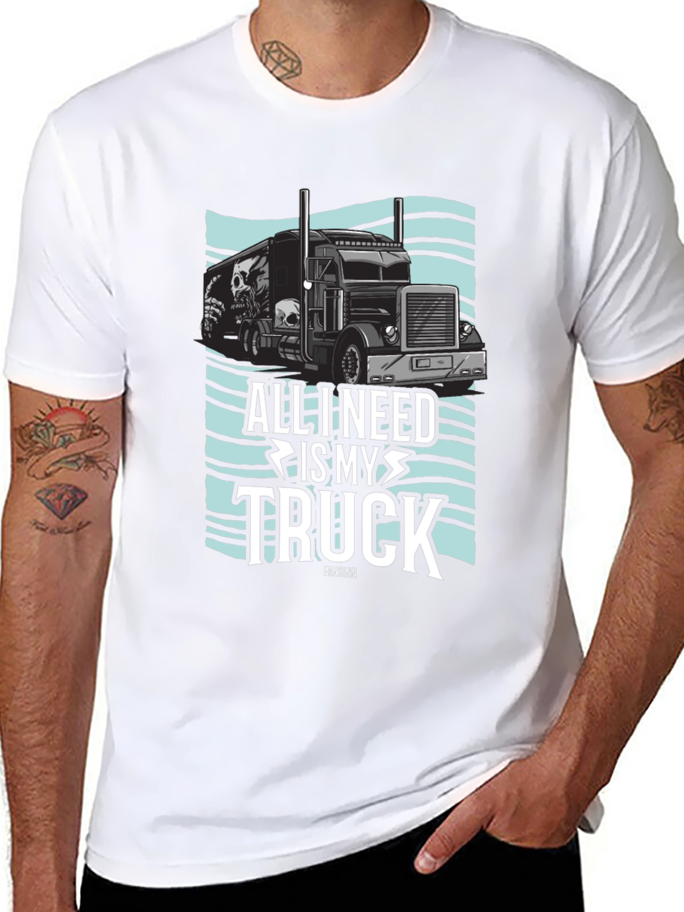 All I Need Is My Truck Graphic T-Shirt