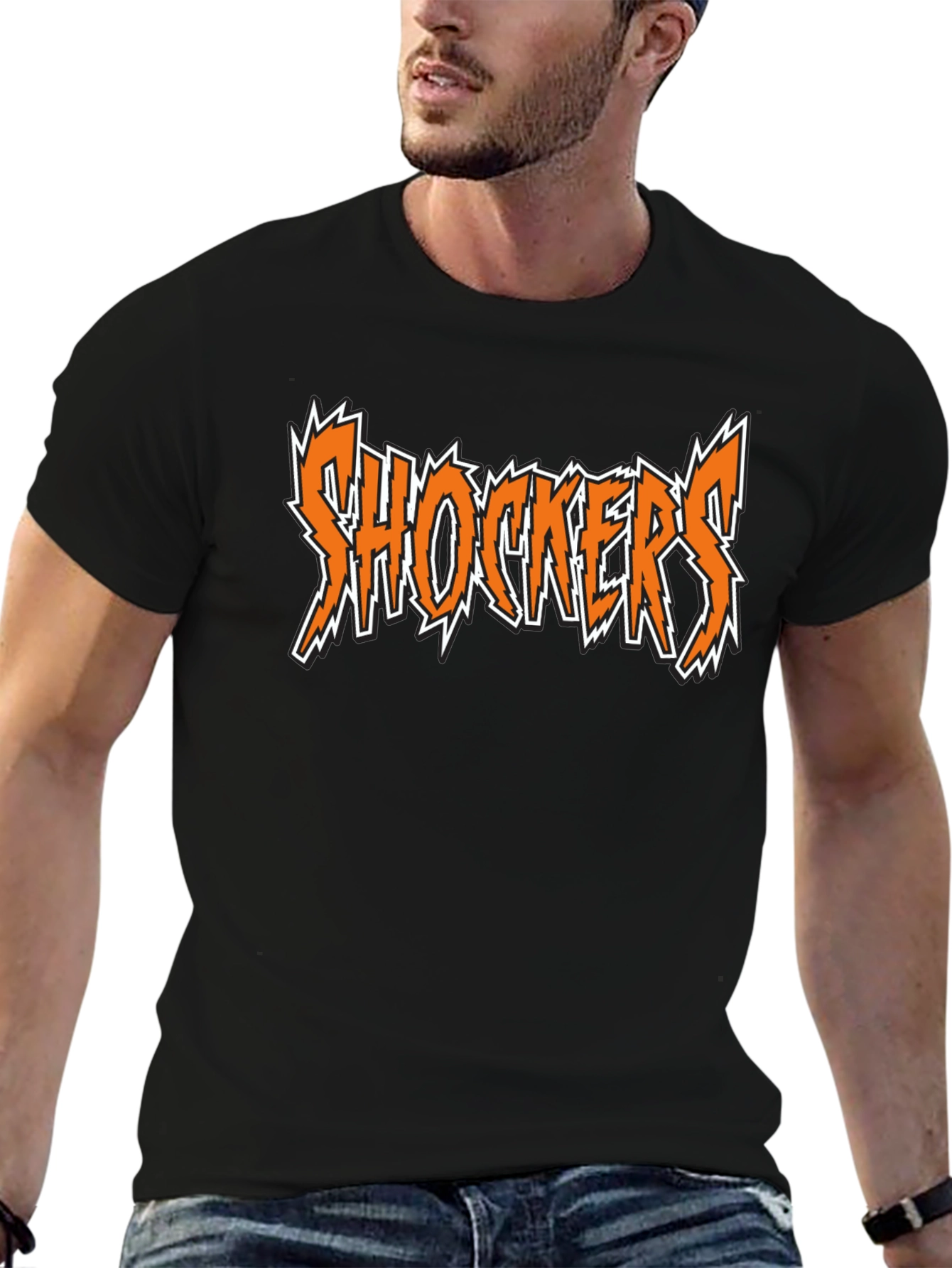 Shockers Graphic Tee - Edgy Retro Style