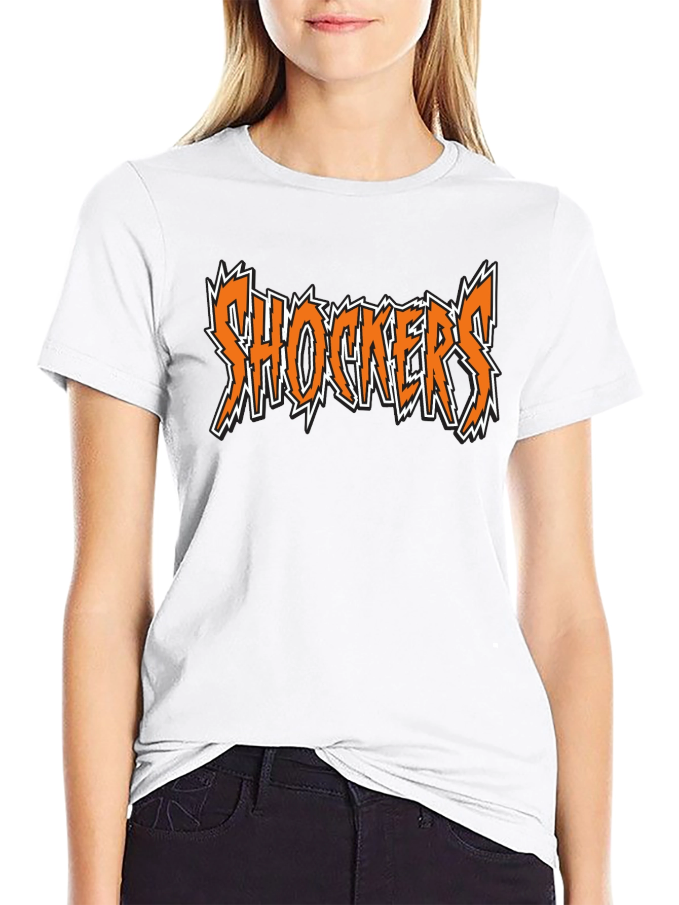 Shockers Graphic Tee - Edgy Retro Style