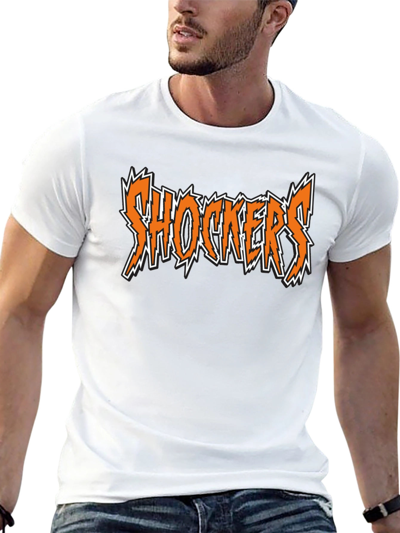 Shockers Graphic Tee - Edgy Retro Style