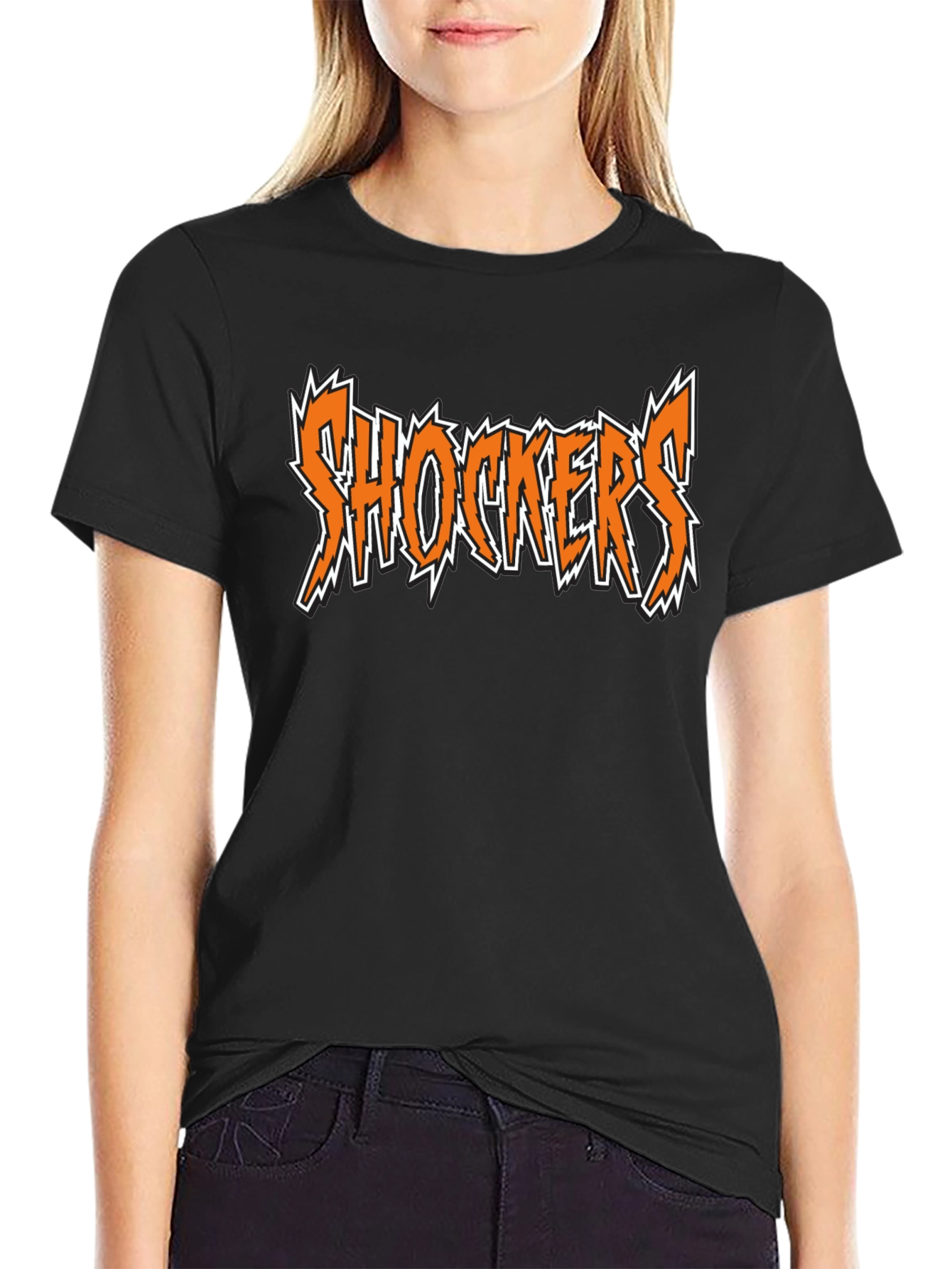 Shockers Graphic Tee - Edgy Retro Style
