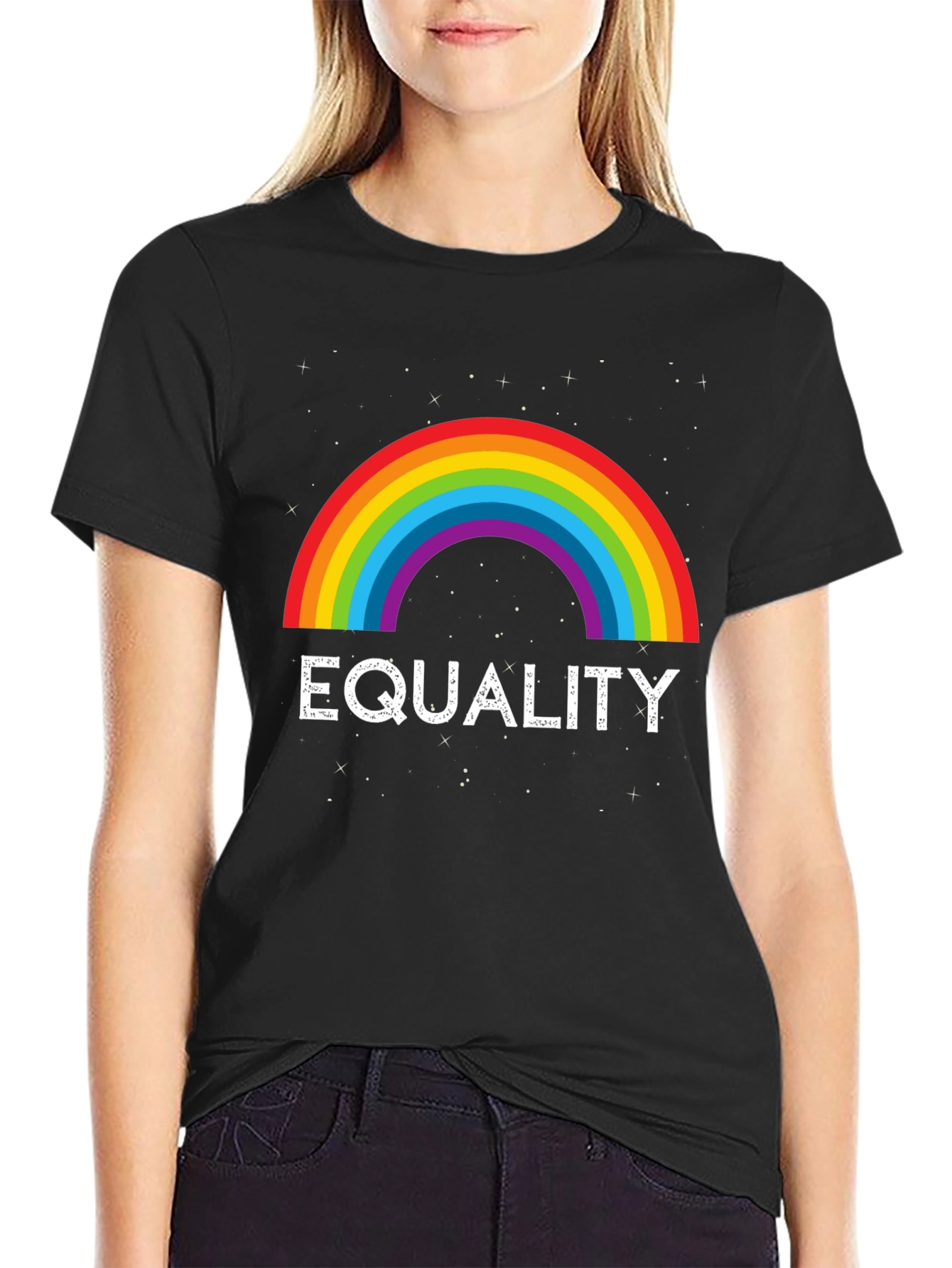 Equality Rainbow Graphic Tee