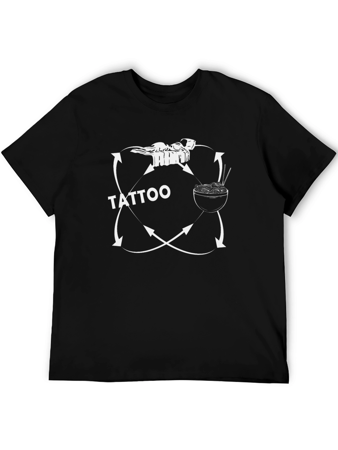 Tattoo Graphic Black T-Shirt