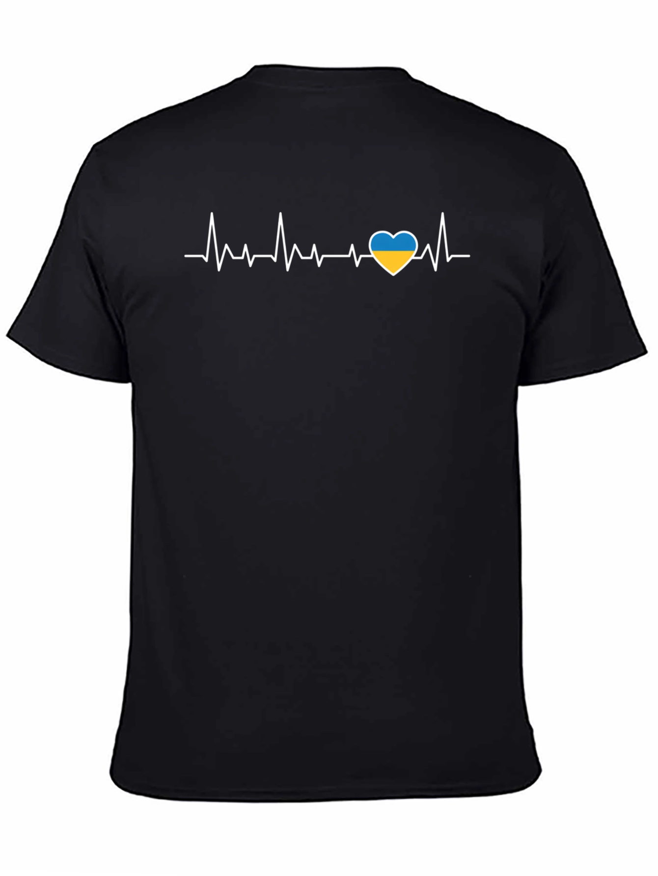 Ukraine Heartbeat T-Shirt - Show Your Support