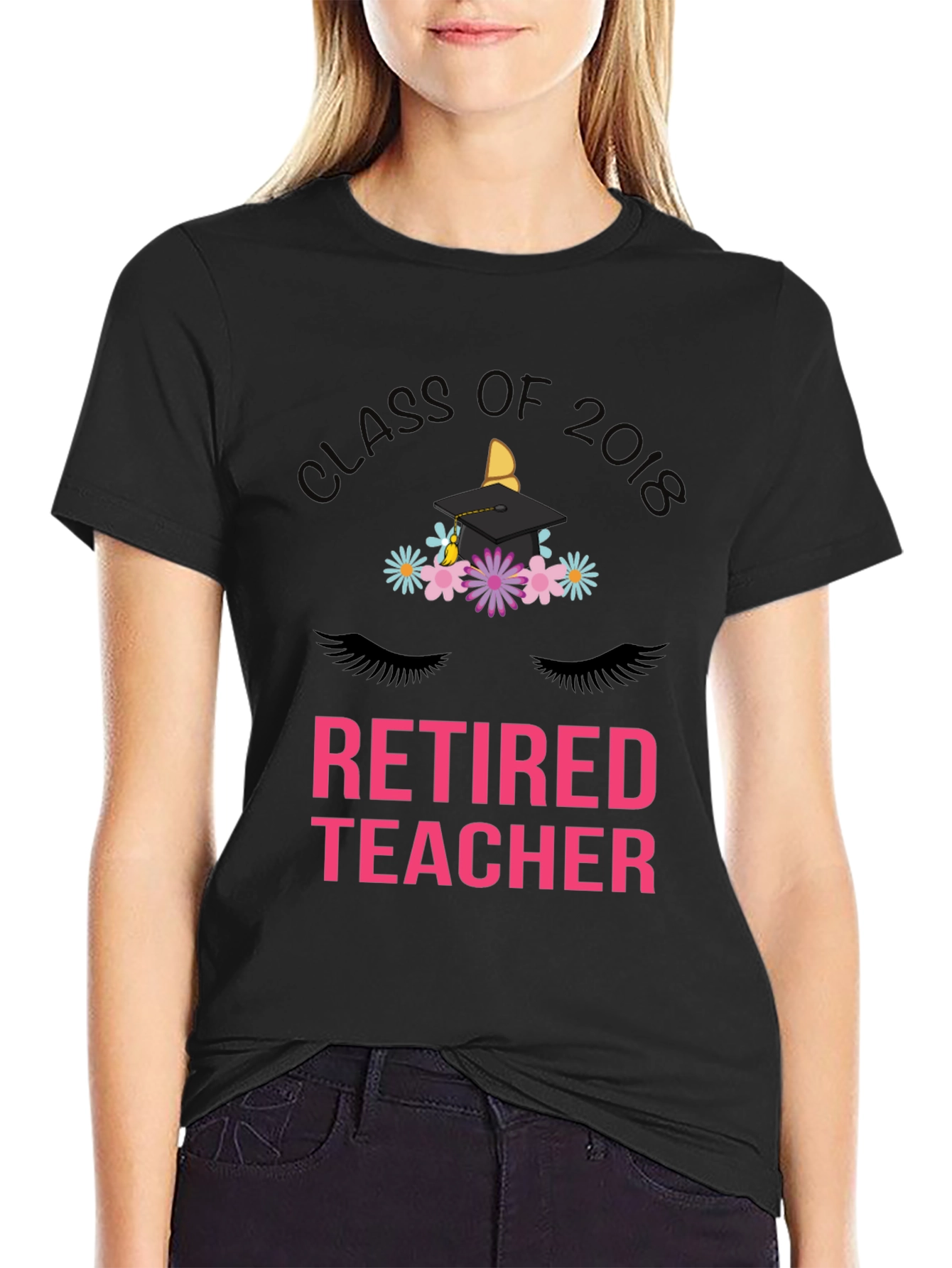 Retired Teacher T-Shirt Class of 2018