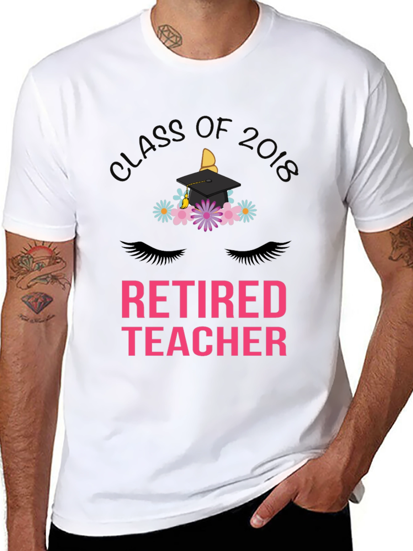 Retired Teacher T-Shirt Class of 2018